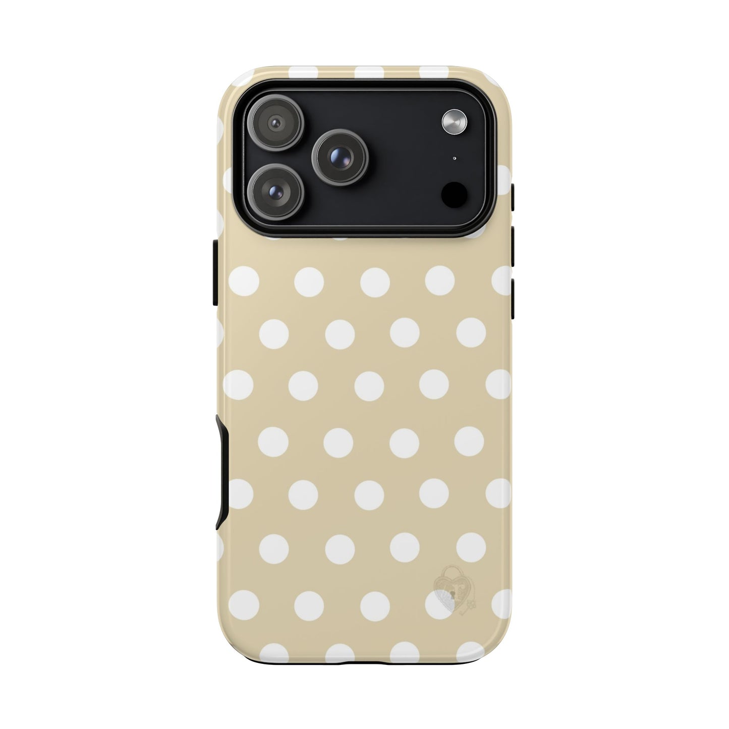 The Polka Dot Case (Beige)