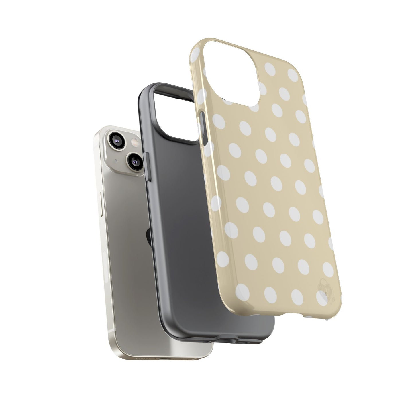 The Polka Dot Case (Beige)