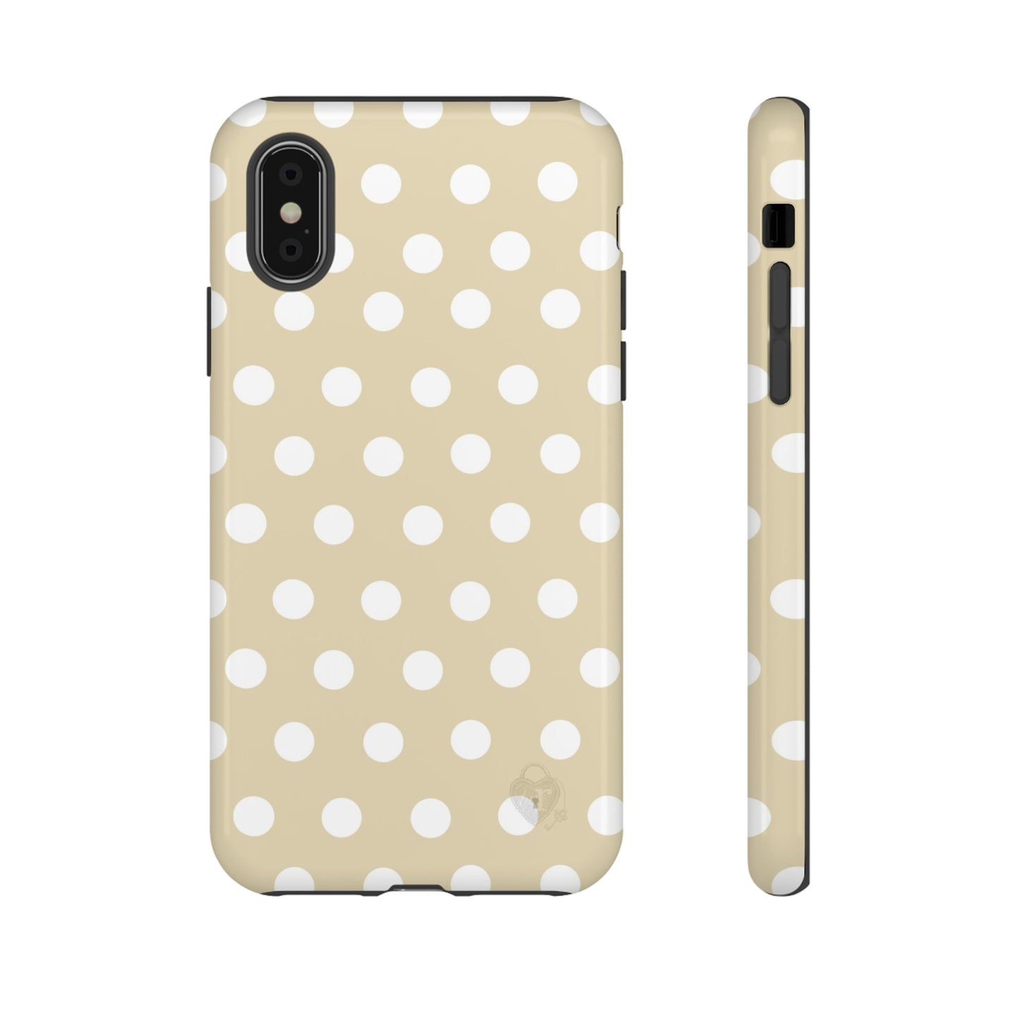 The Polka Dot Case (Beige)