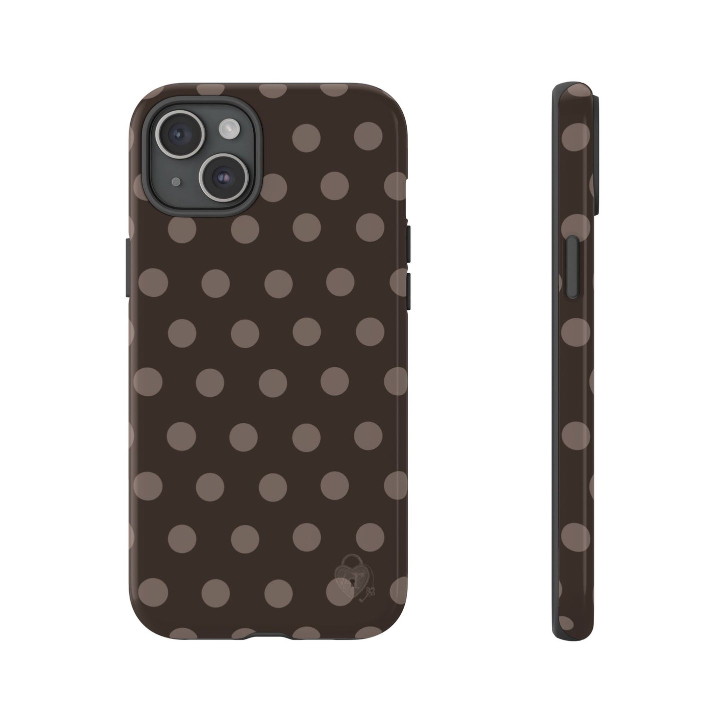 The Polka Dot Case (Brown)