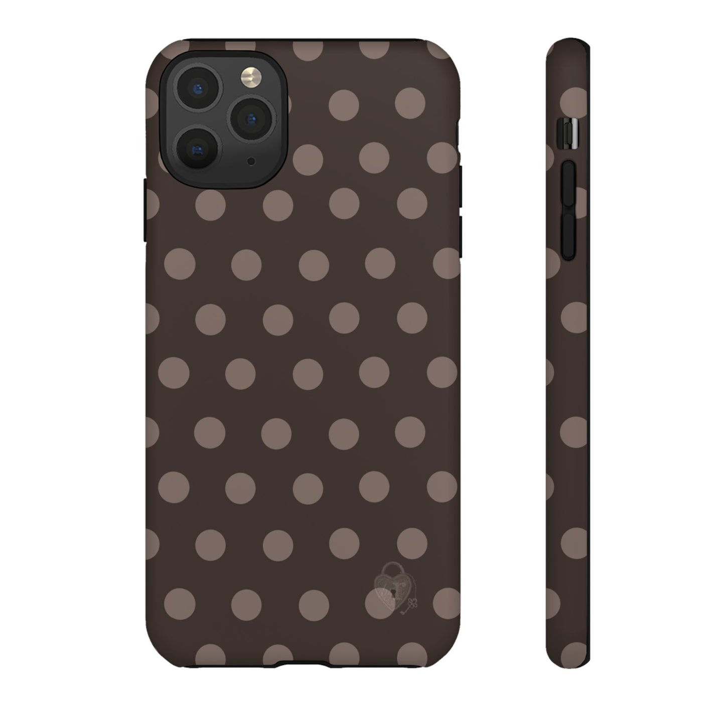 The Polka Dot Case (Brown)