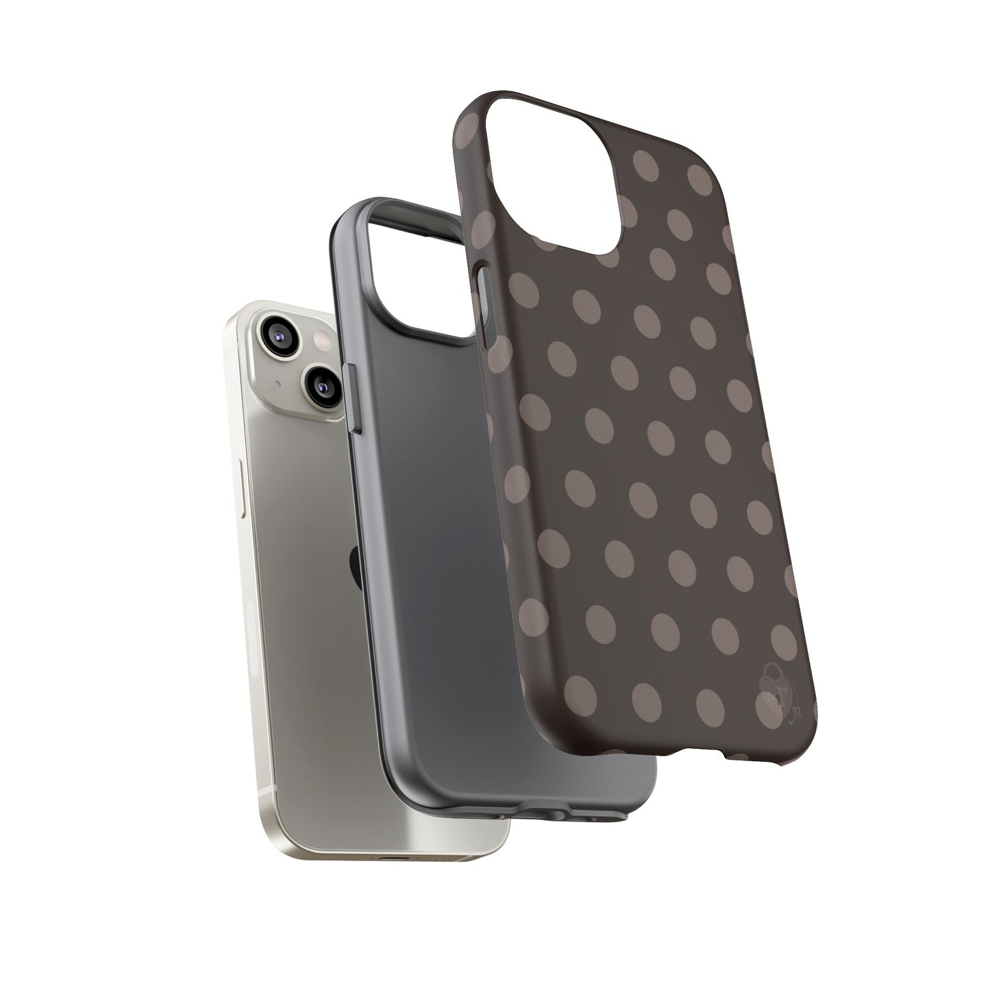 The Polka Dot Case (Brown)