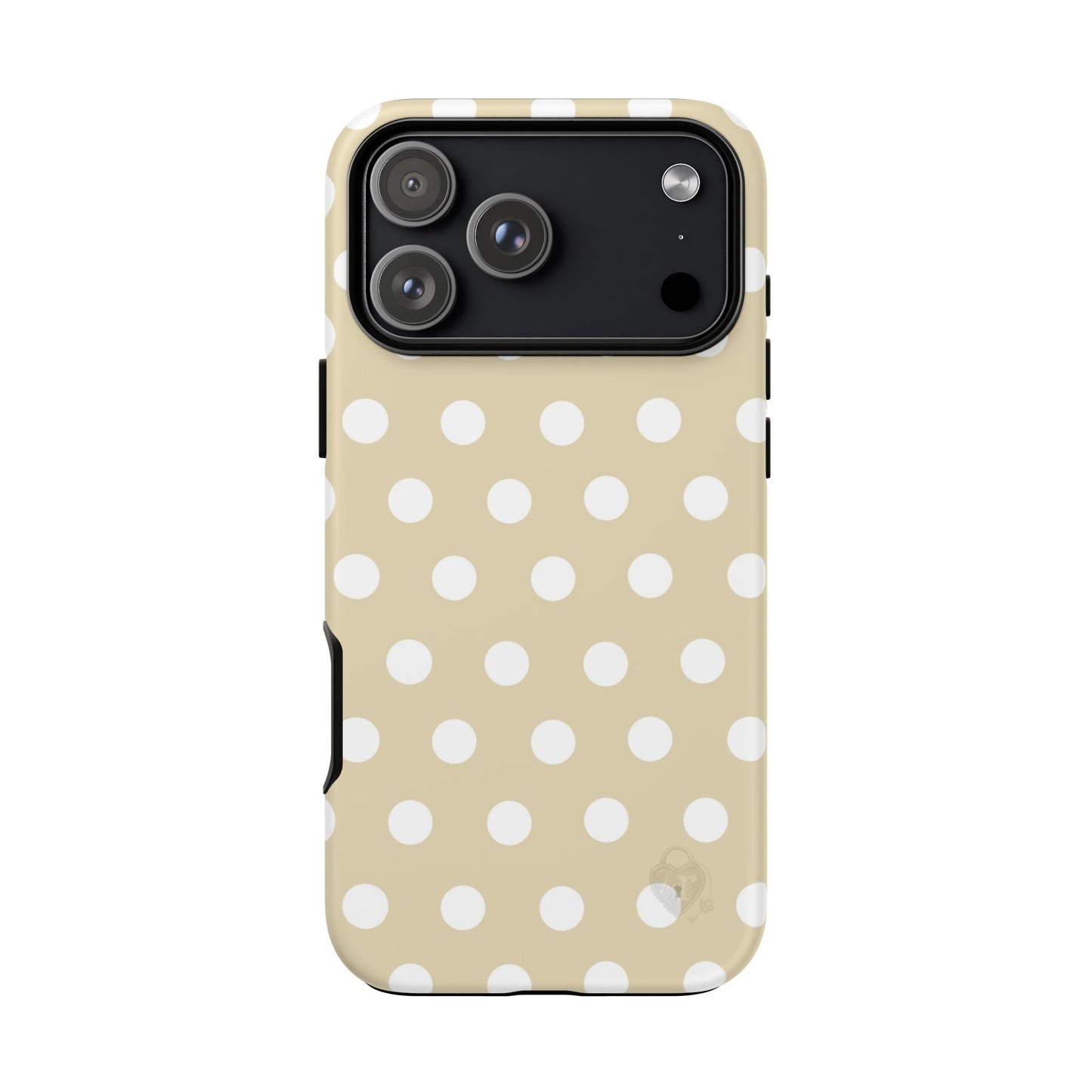 The Polka Dot Case (Beige)