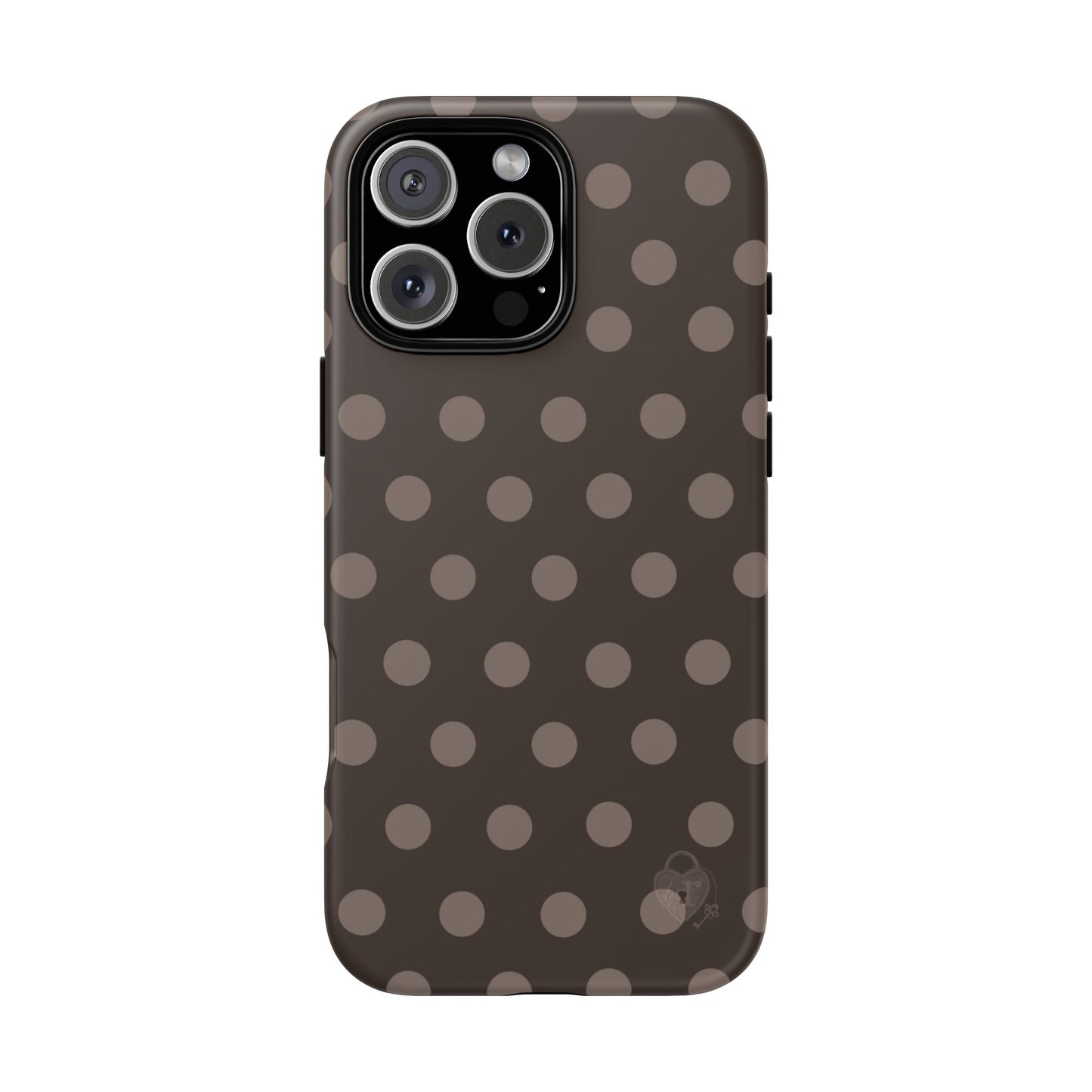 The Polka Dot Case (Brown)