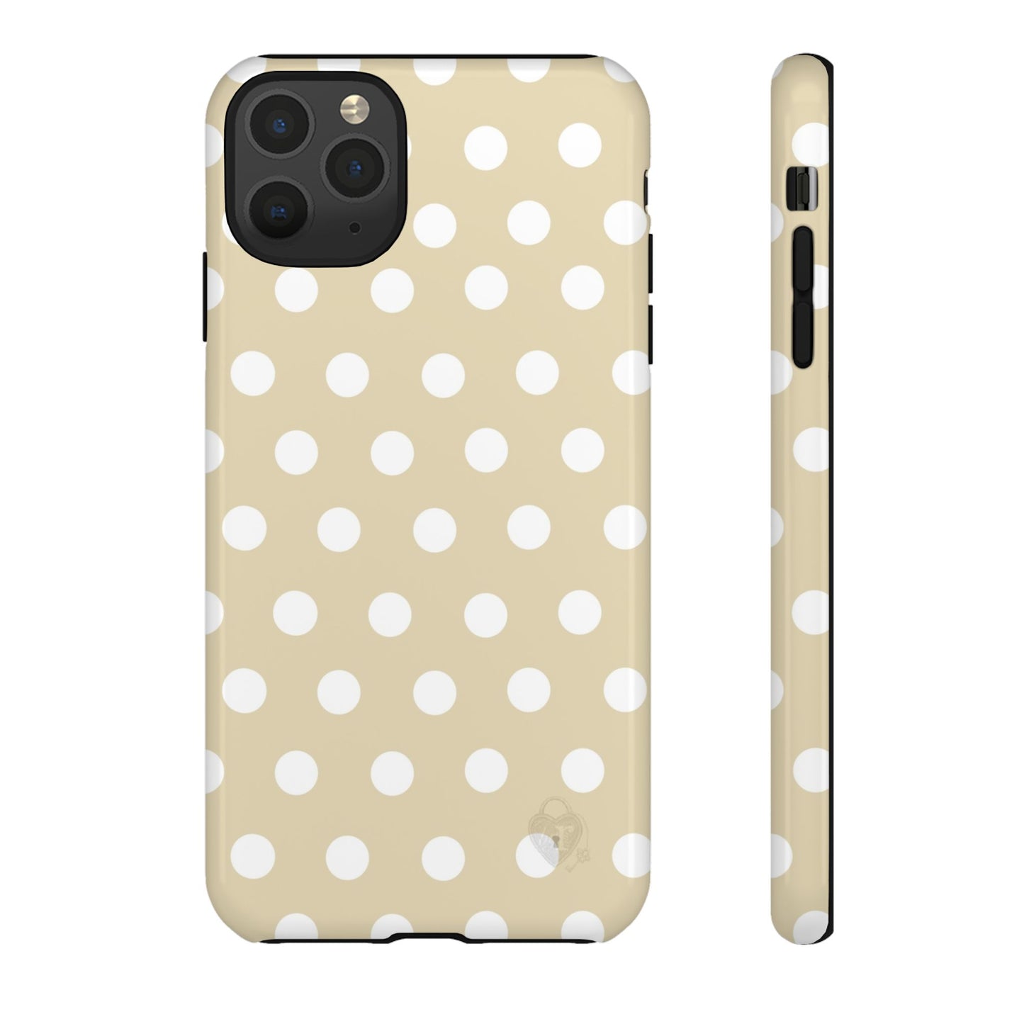 The Polka Dot Case (Beige)