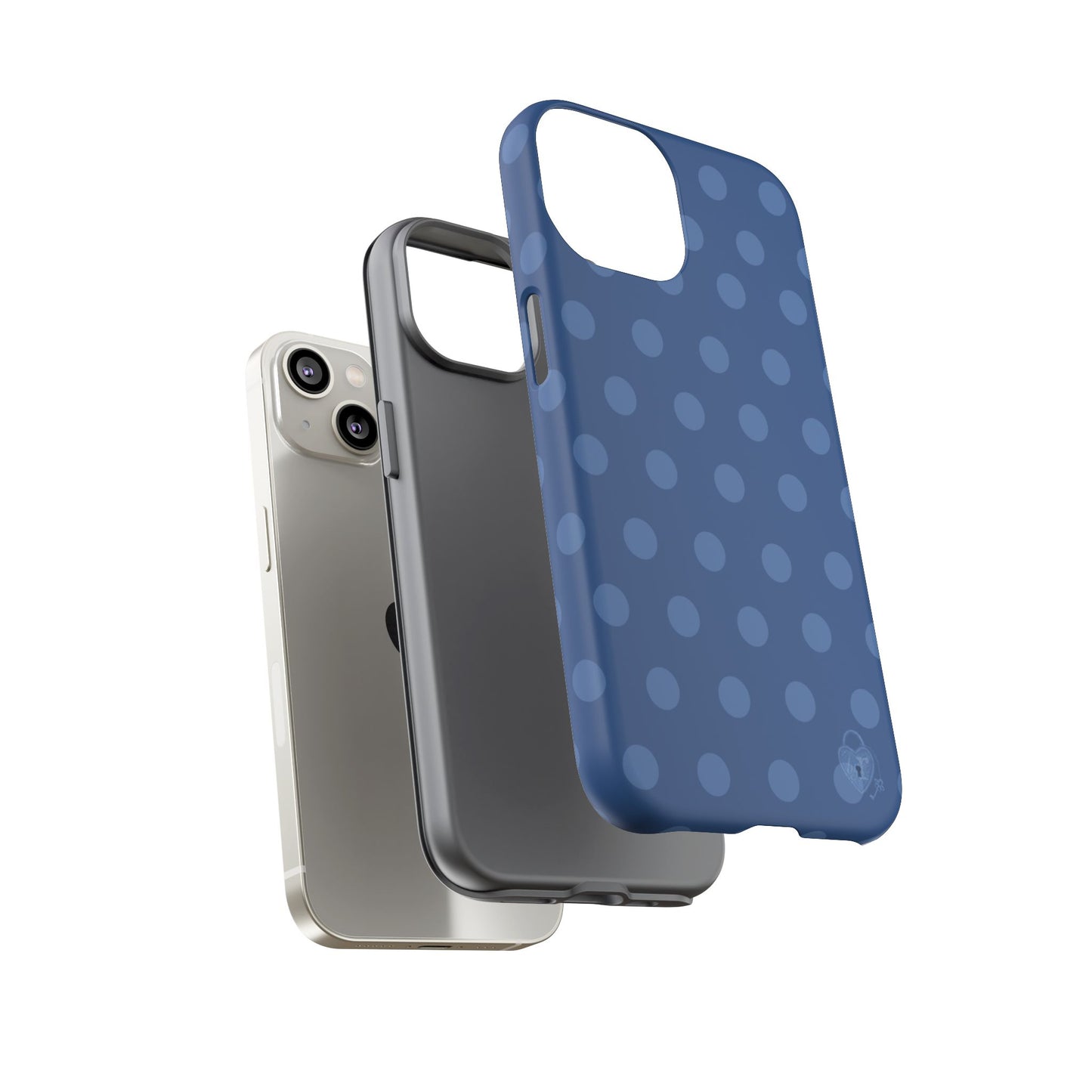 The Polka Dot Case (Blue)