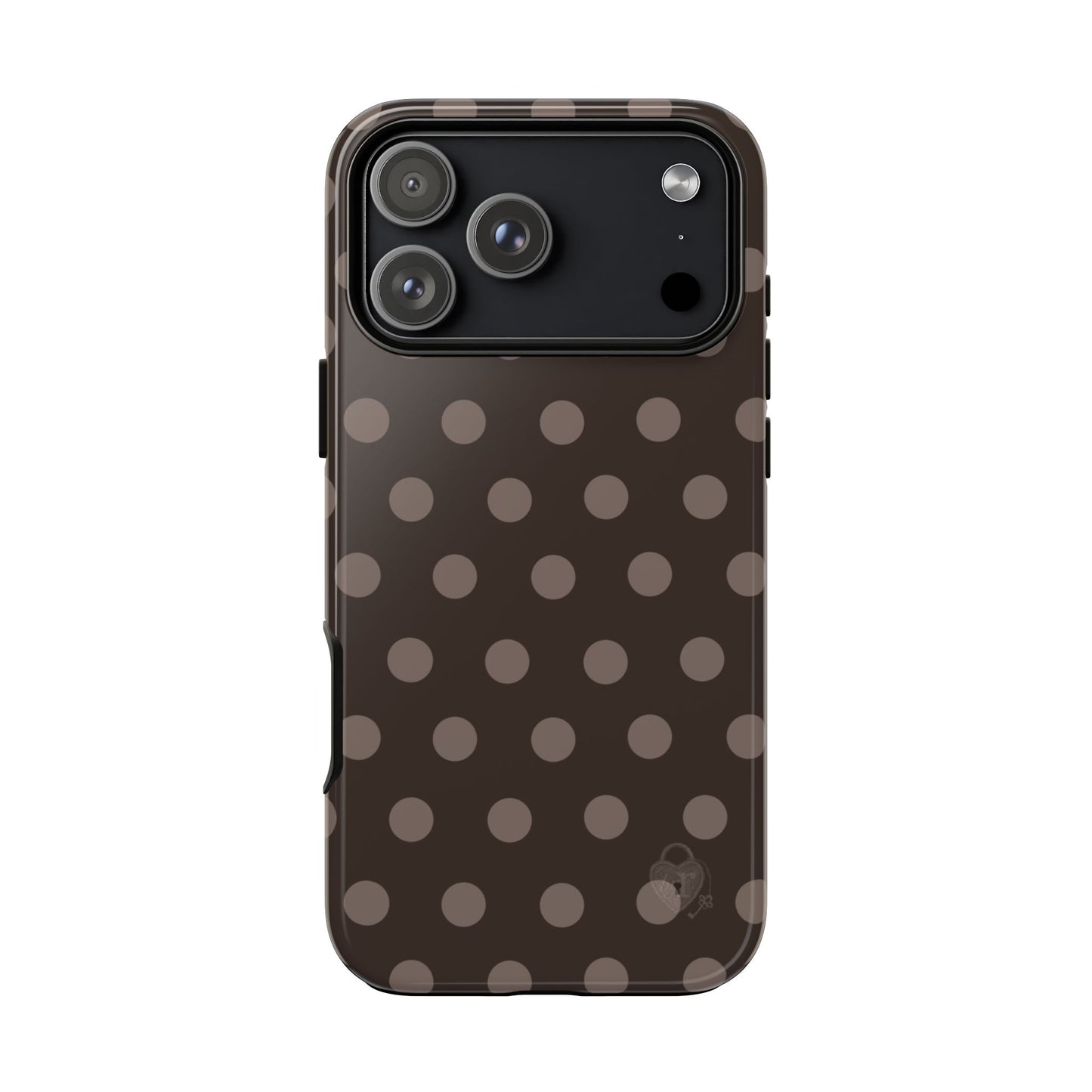 The Polka Dot Case (Brown)