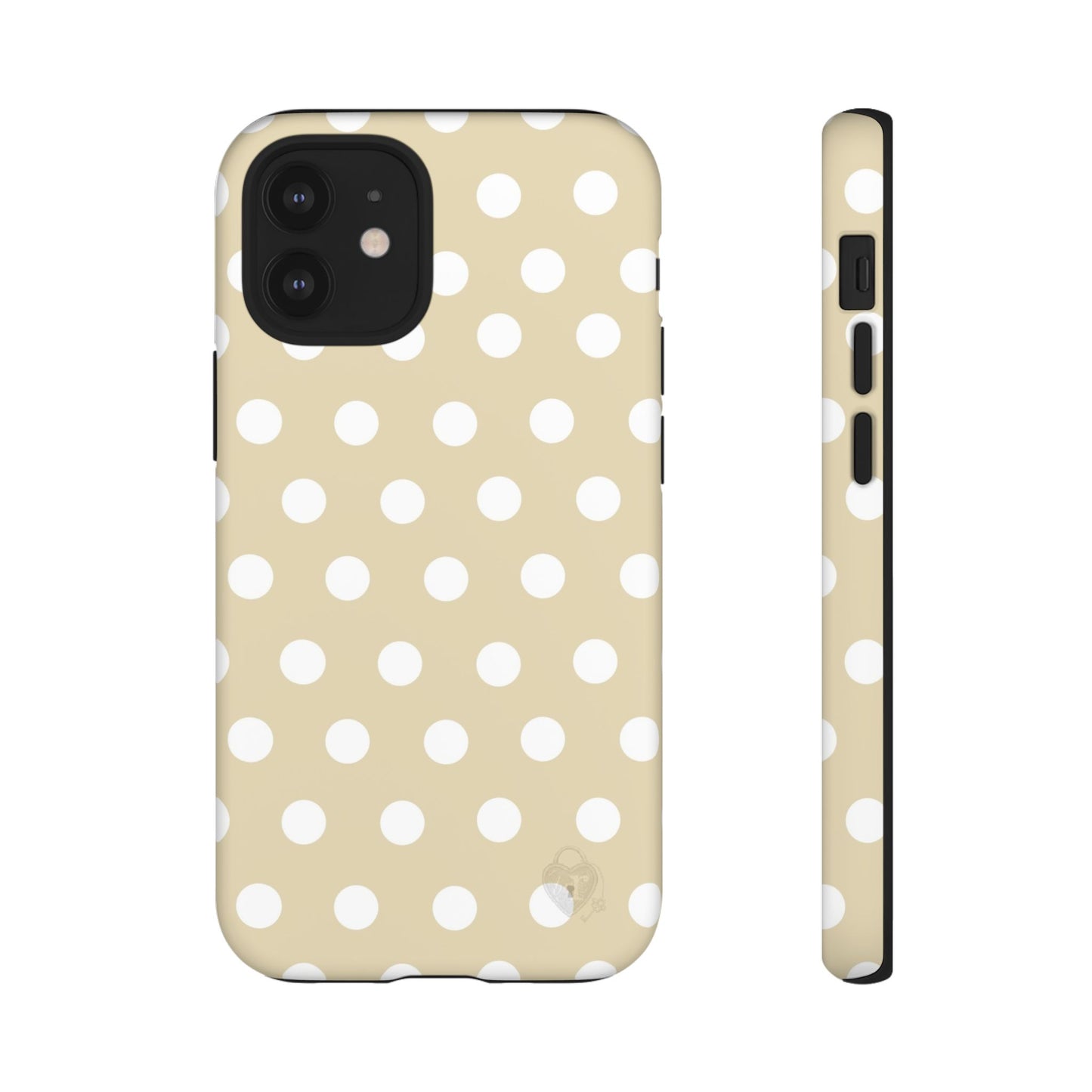 The Polka Dot Case (Beige)