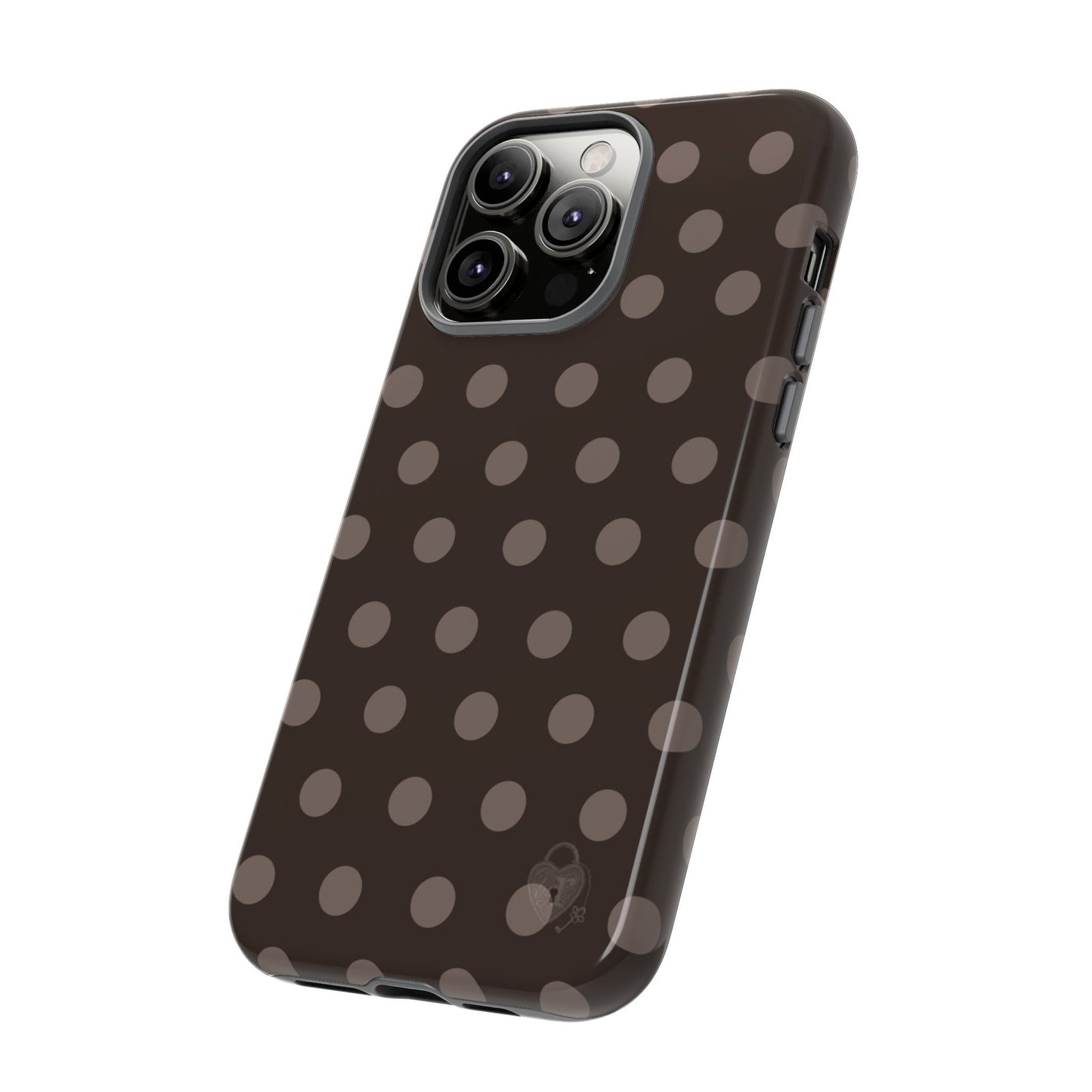 The Polka Dot Case (Brown)