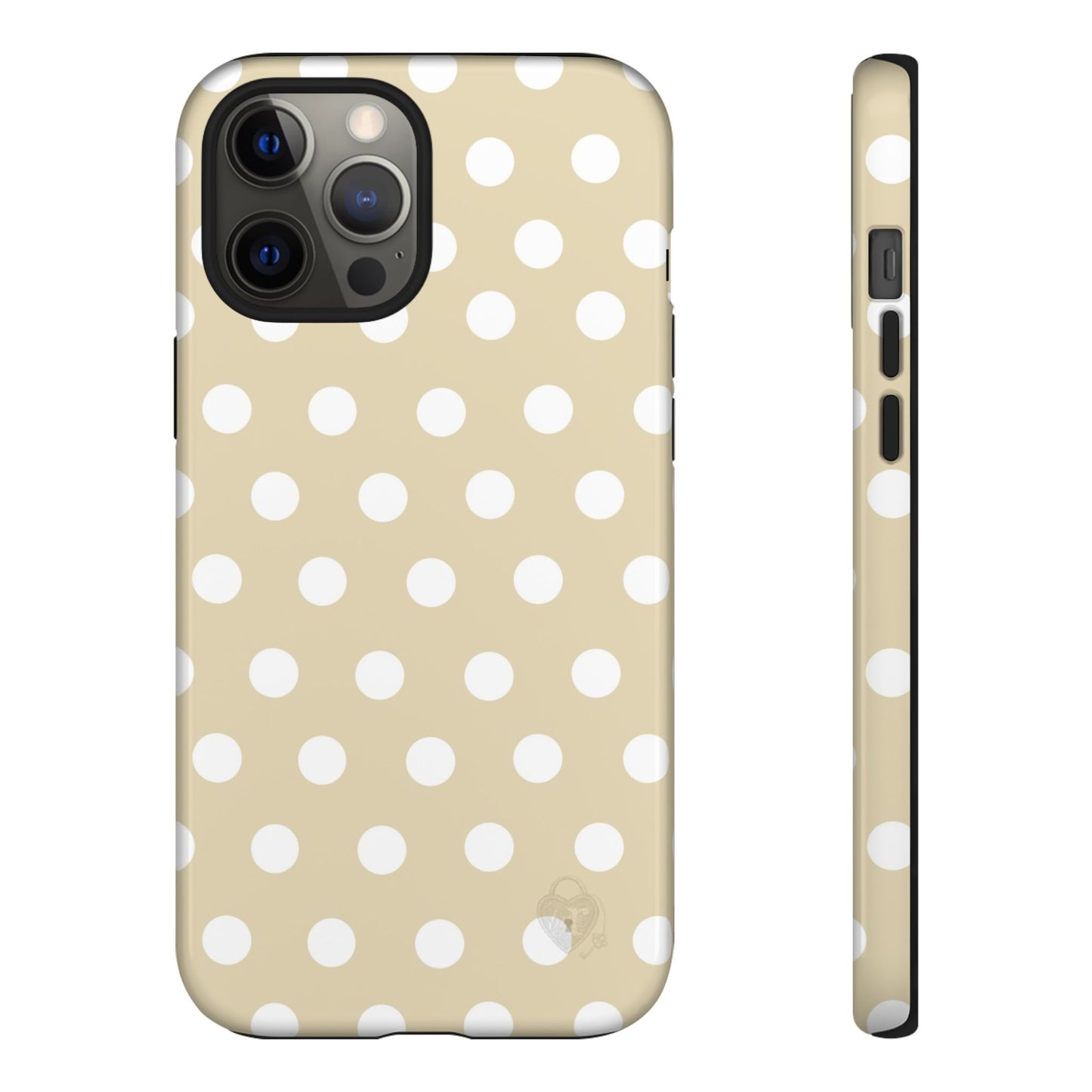The Polka Dot Case (Beige)