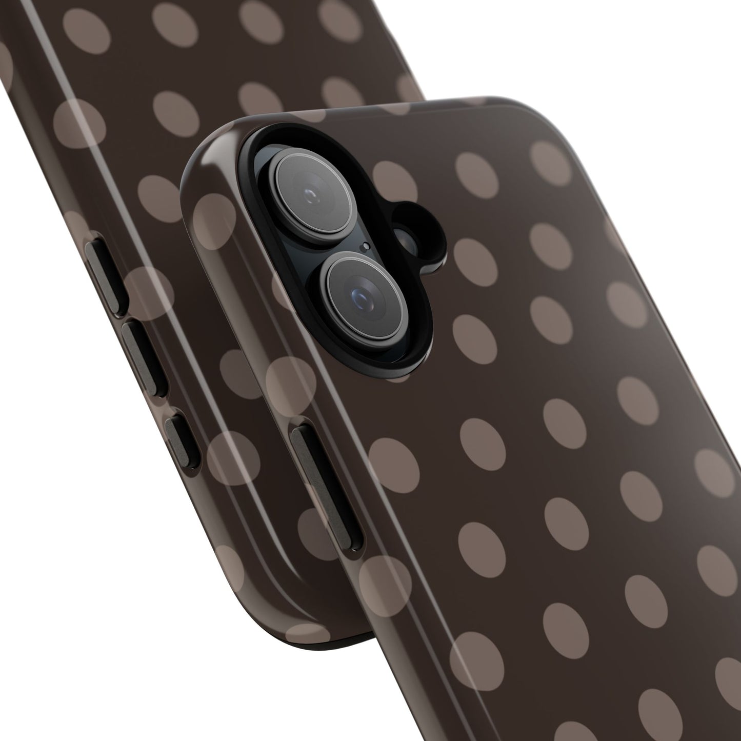The Polka Dot Case (Brown)