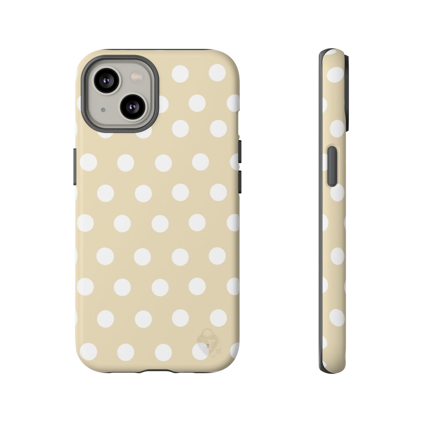 The Polka Dot Case (Beige)