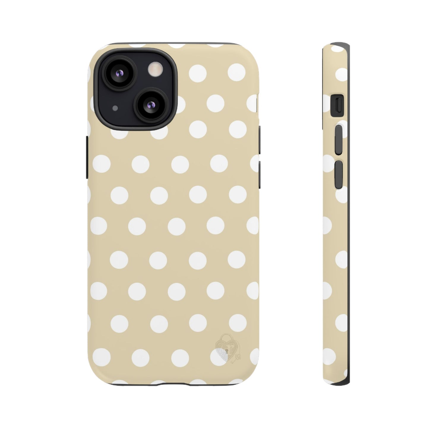 The Polka Dot Case (Beige)