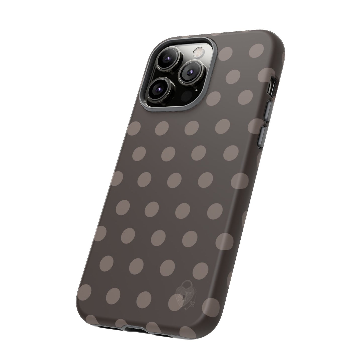 The Polka Dot Case (Brown)