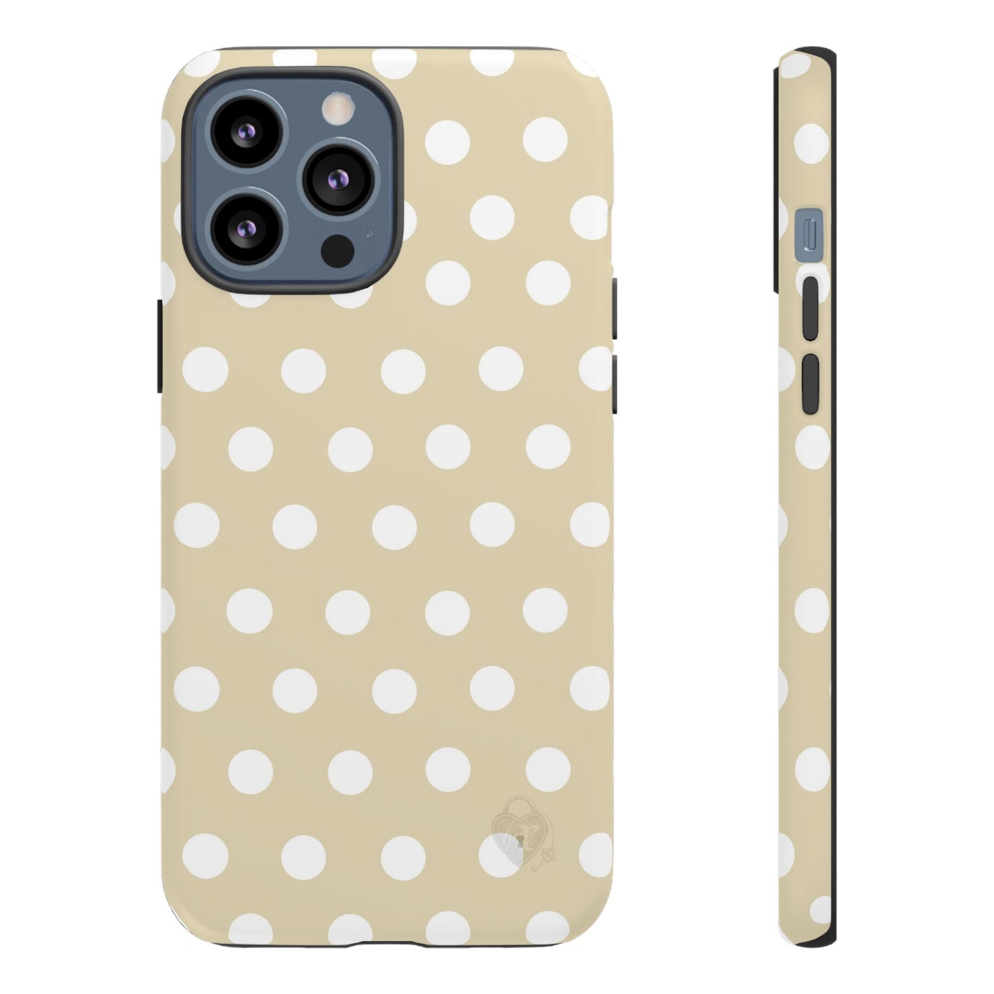 The Polka Dot Case (Beige)