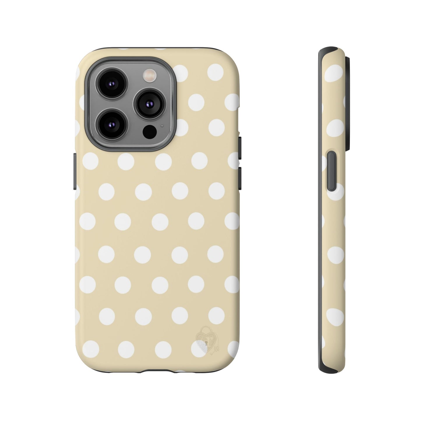The Polka Dot Case (Beige)