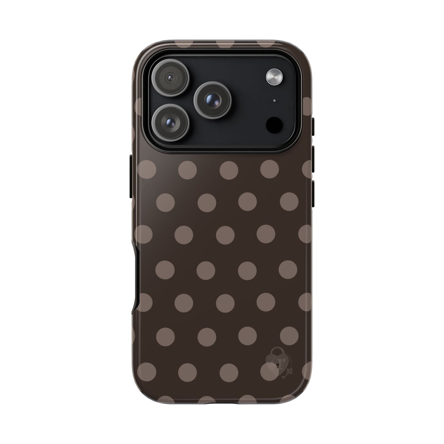 The Polka Dot Case (Brown)