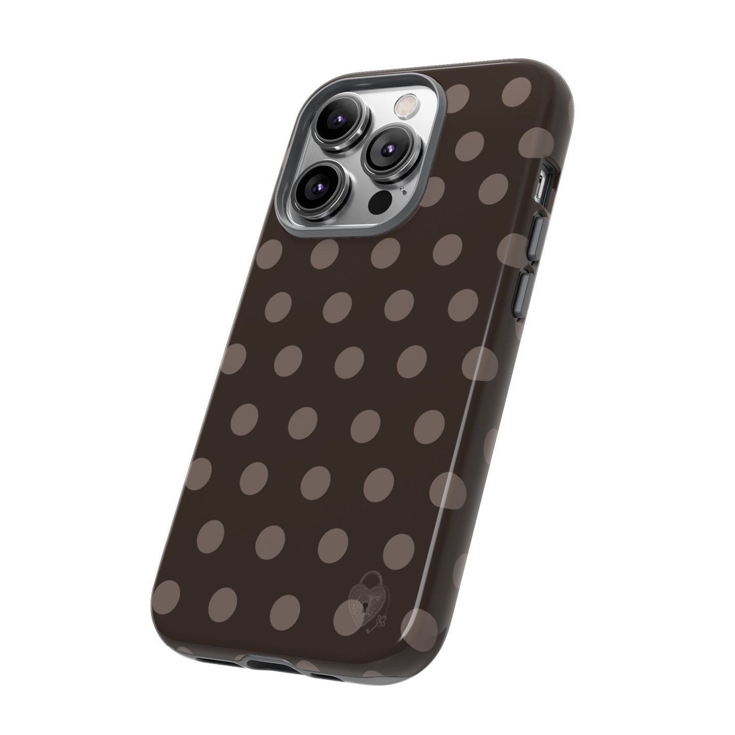 The Polka Dot Case (Brown)