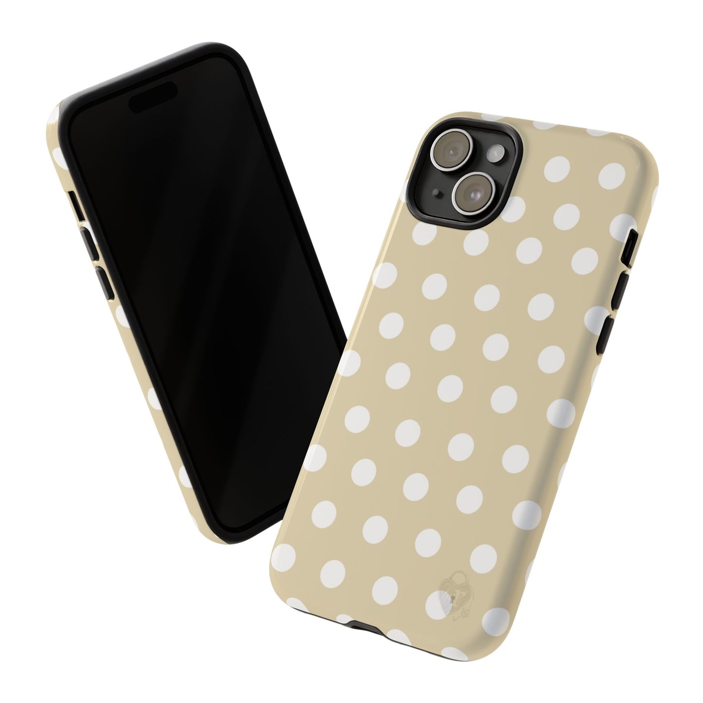 The Polka Dot Case (Beige)