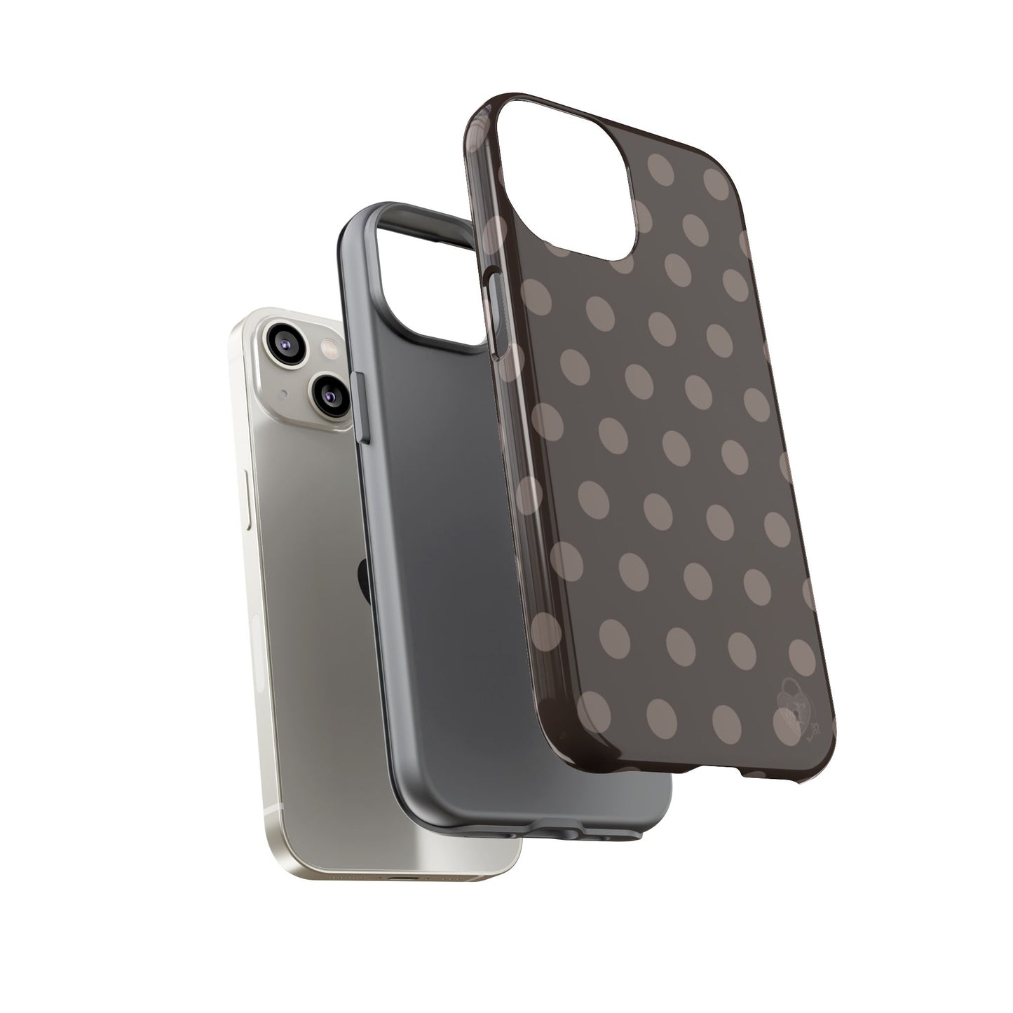 The Polka Dot Case (Brown)