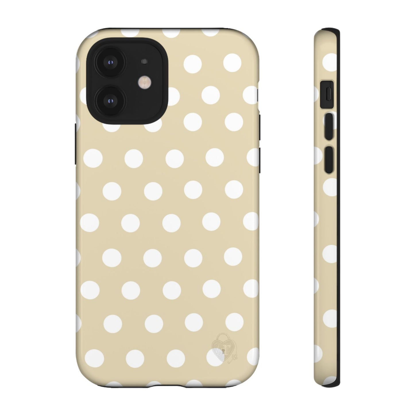 The Polka Dot Case (Beige)