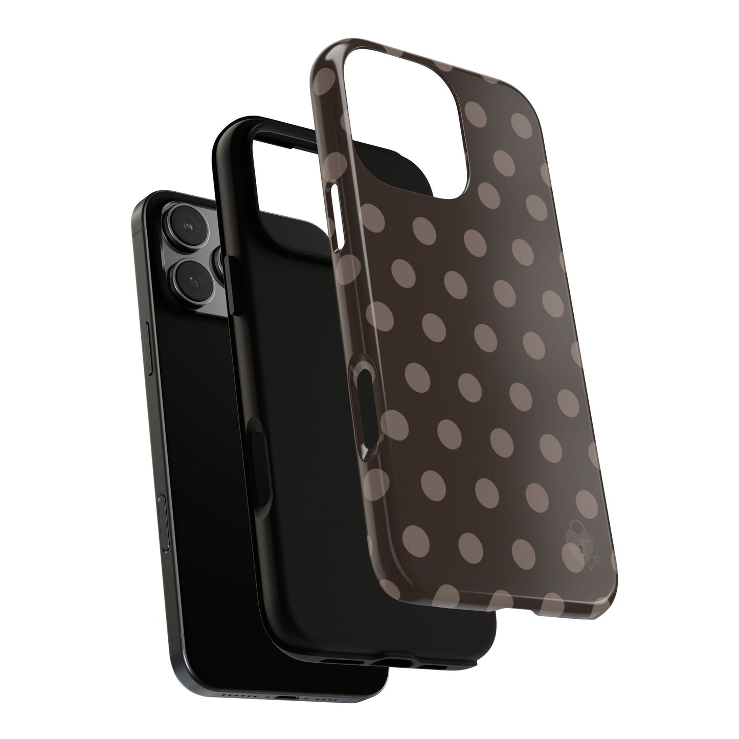 The Polka Dot Case (Brown)