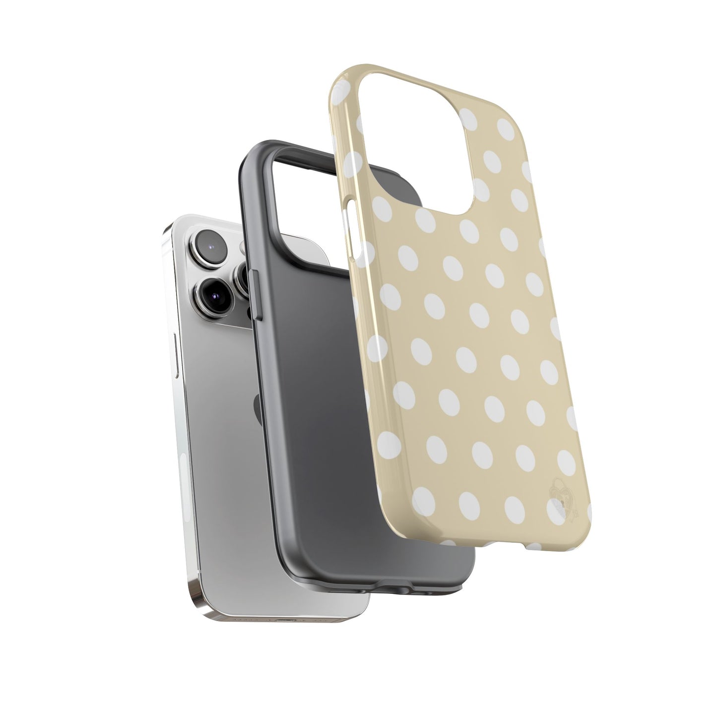 The Polka Dot Case (Beige)