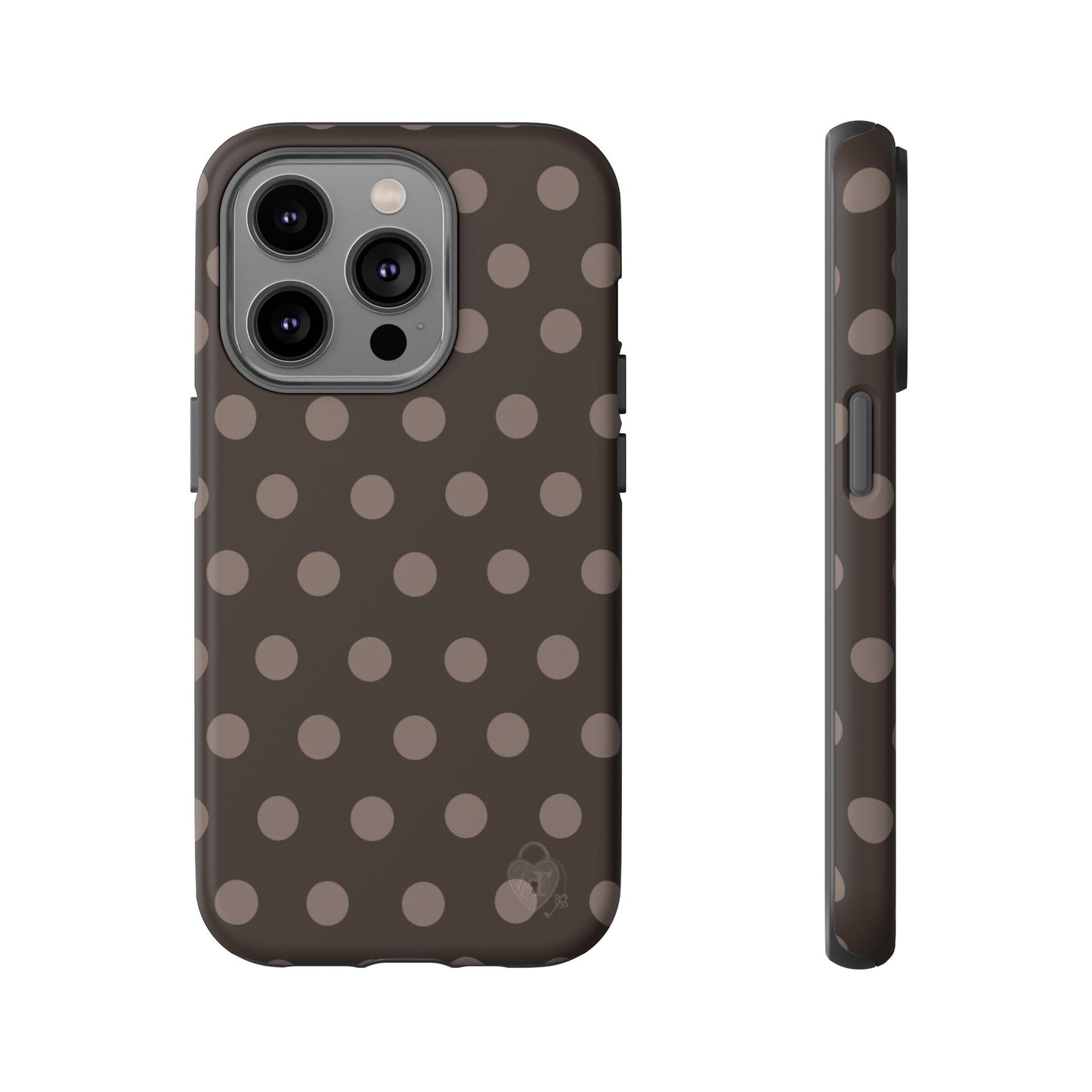 The Polka Dot Case (Brown)