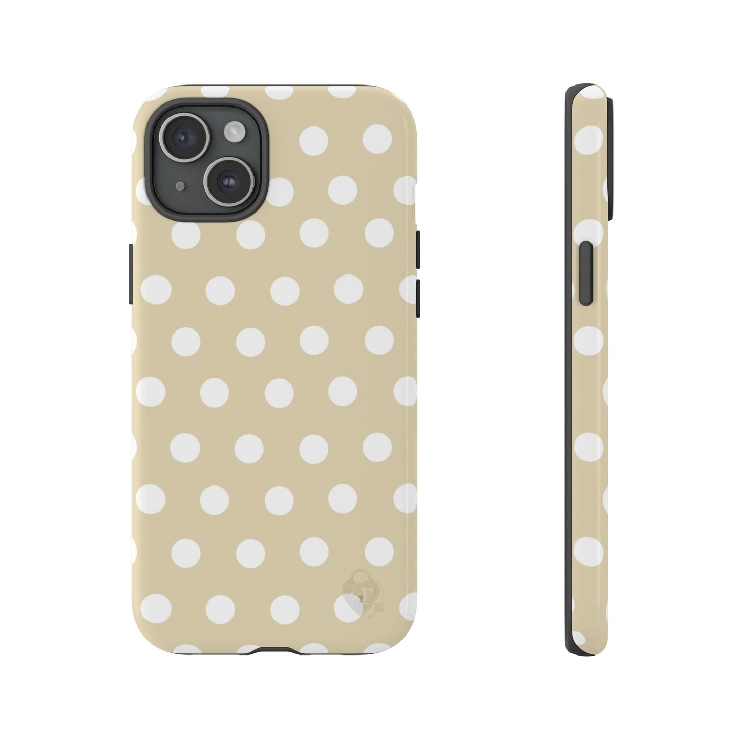 The Polka Dot Case (Beige)