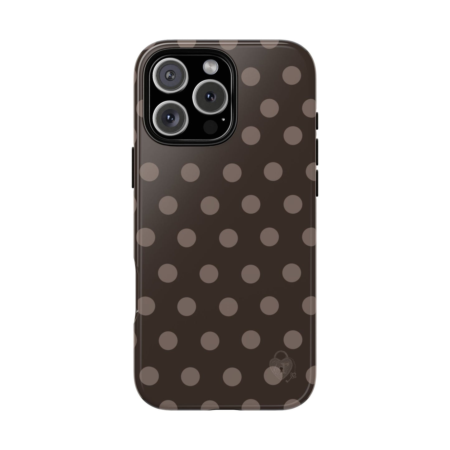 The Polka Dot Case (Brown)