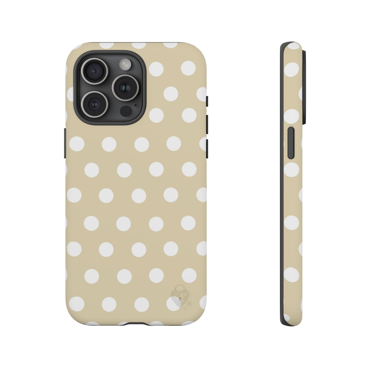 The Polka Dot Case (Beige)
