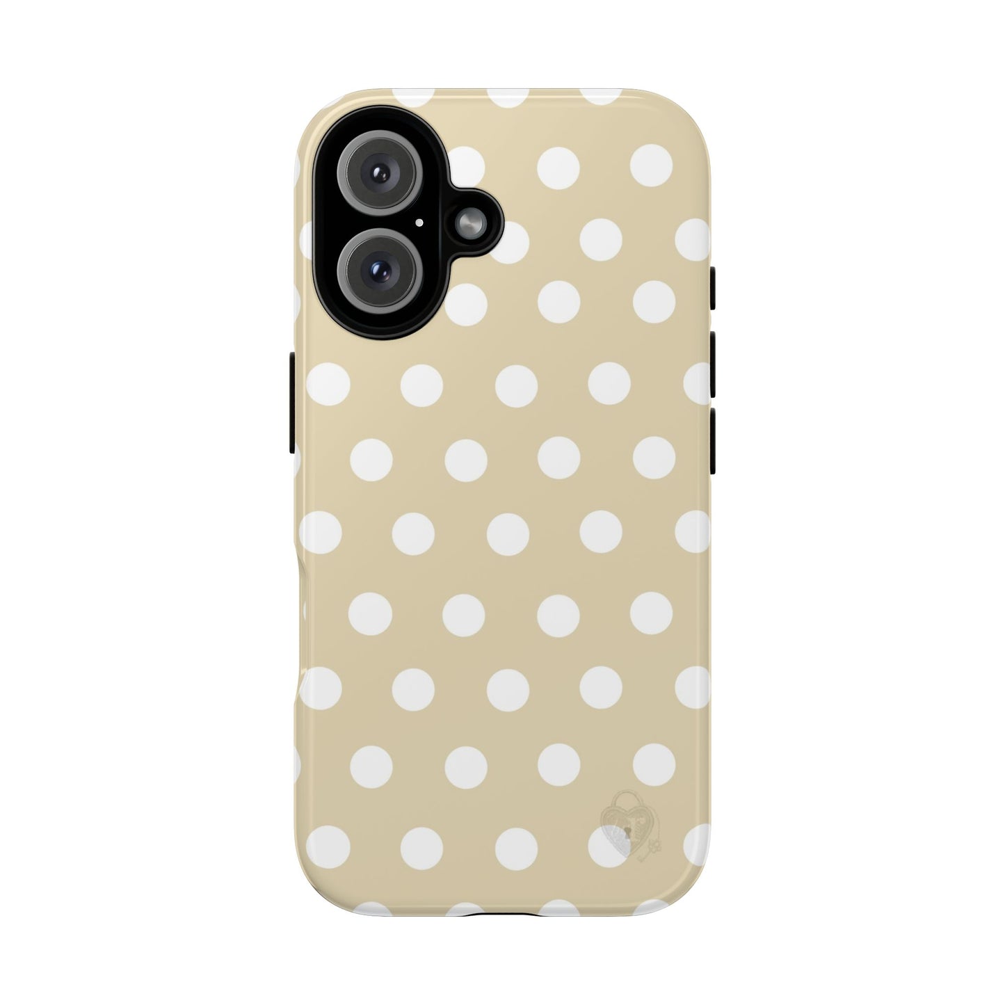 The Polka Dot Case (Beige)