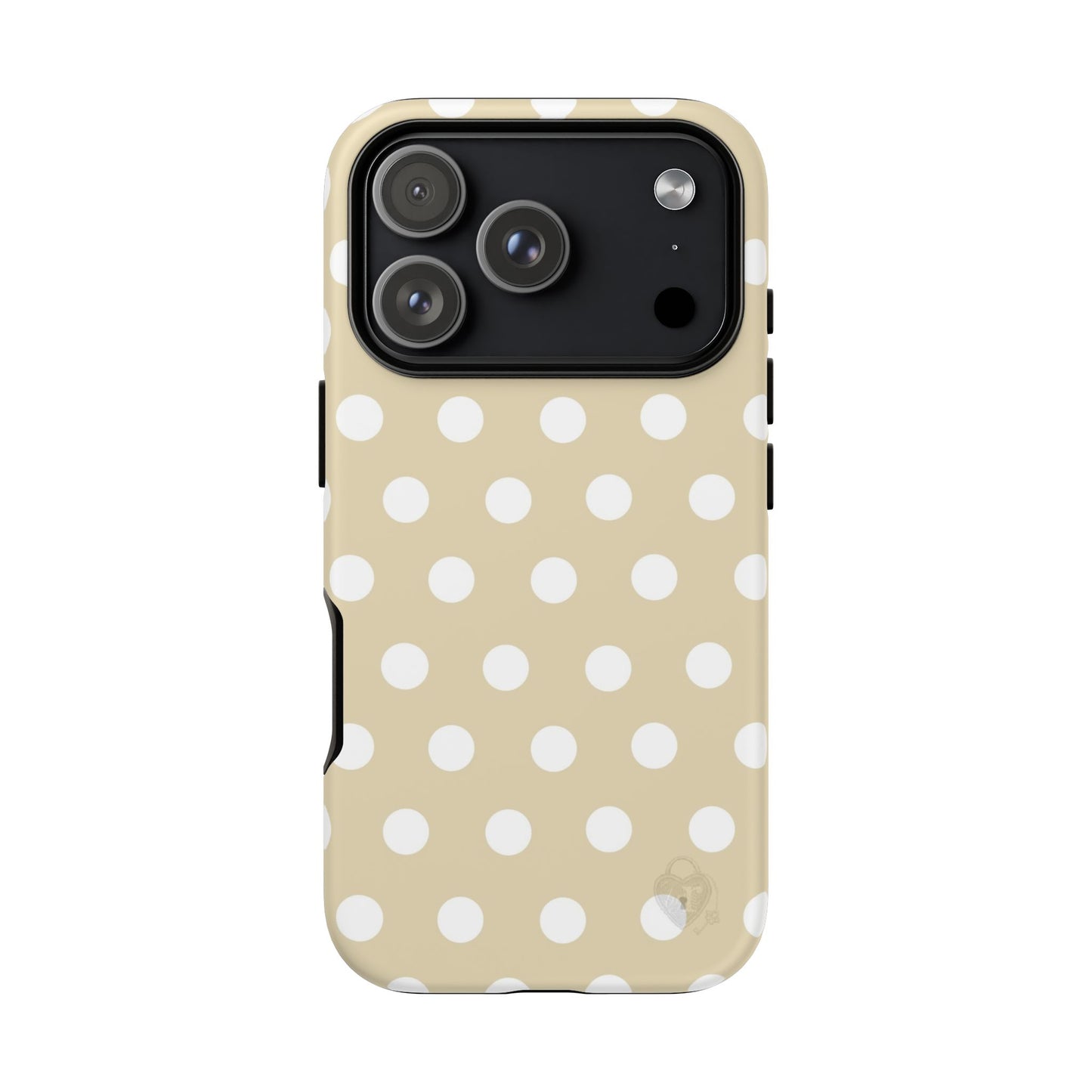 The Polka Dot Case (Beige)