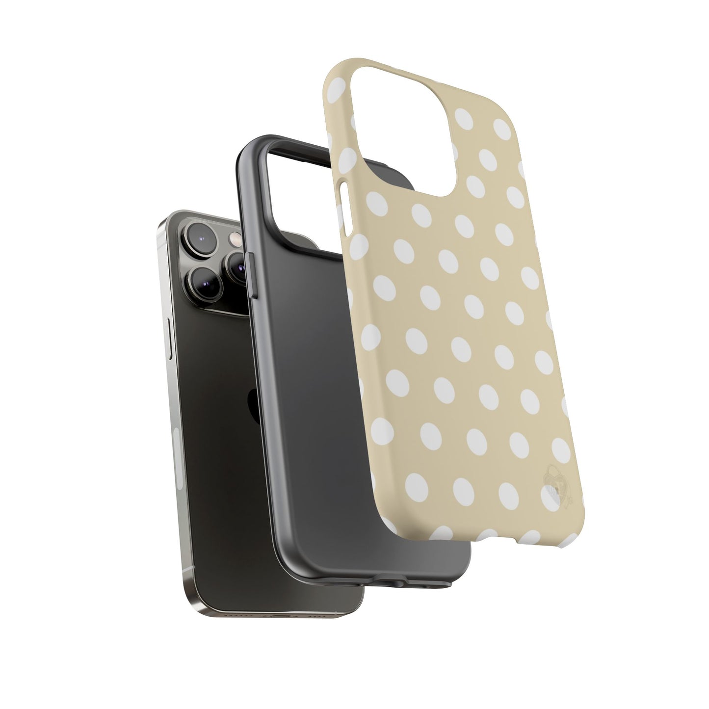 The Polka Dot Case (Beige)