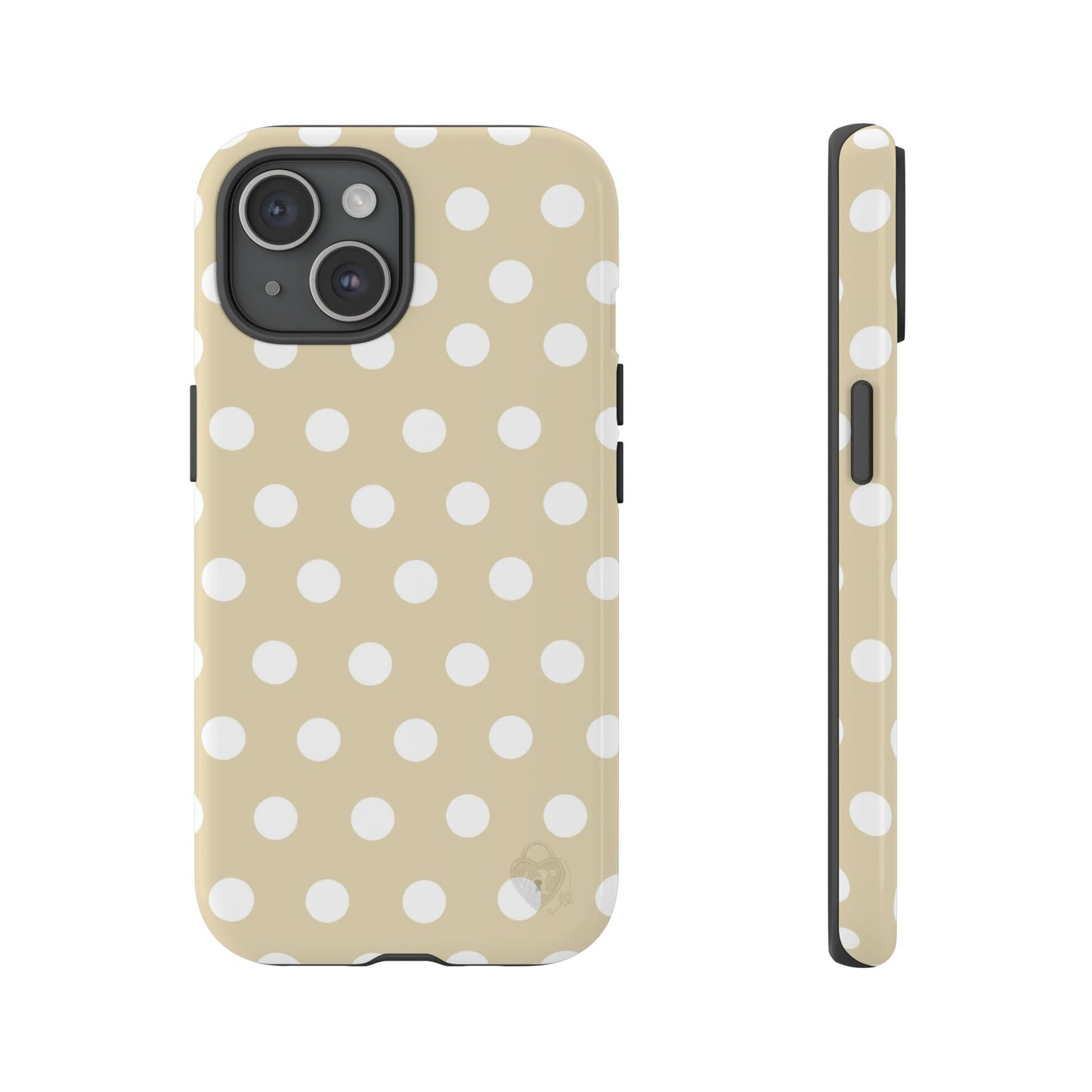 The Polka Dot Case (Beige)