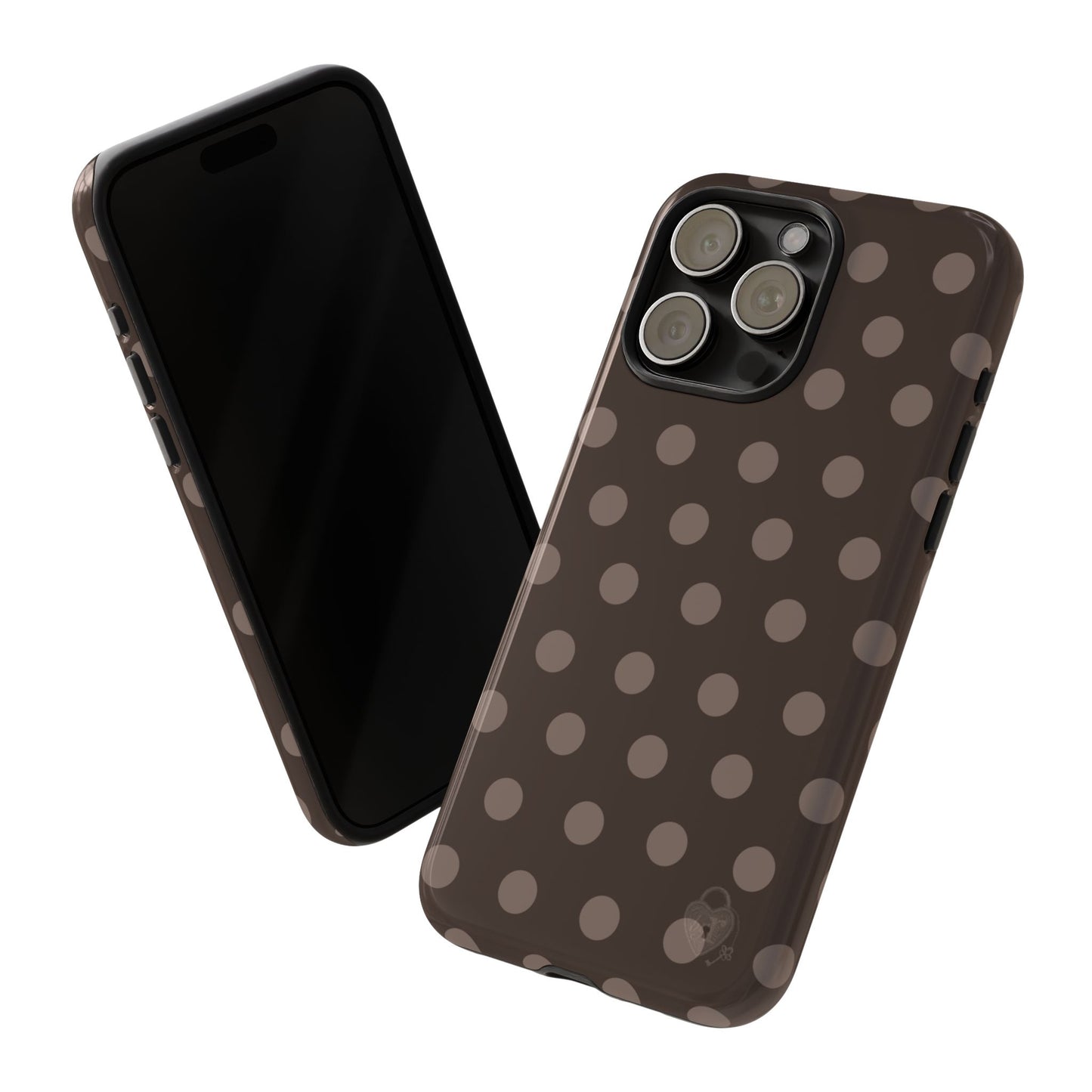The Polka Dot Case (Brown)