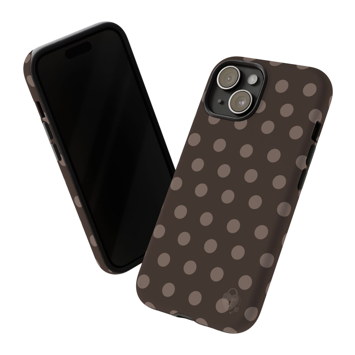 The Polka Dot Case (Brown)