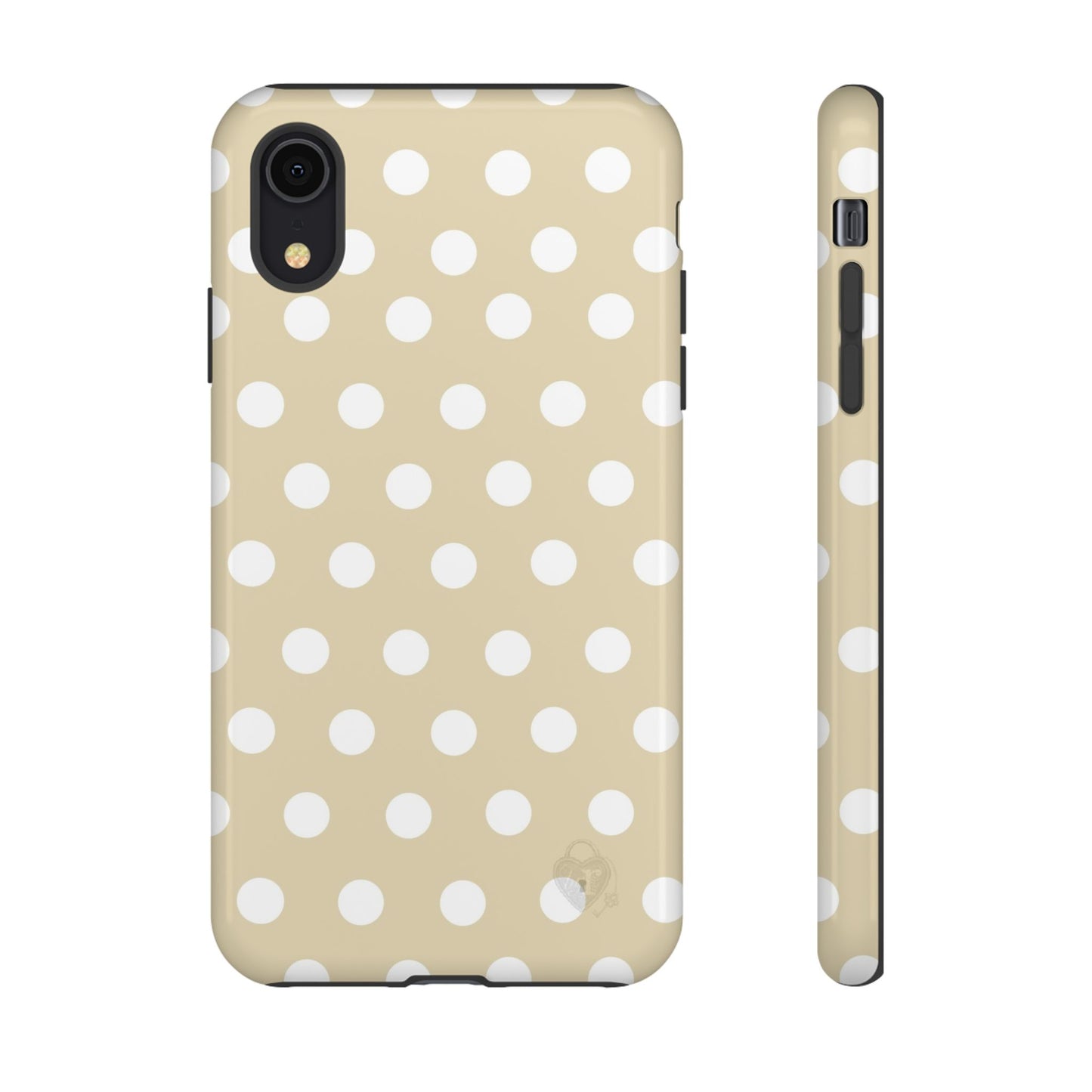 The Polka Dot Case (Beige)