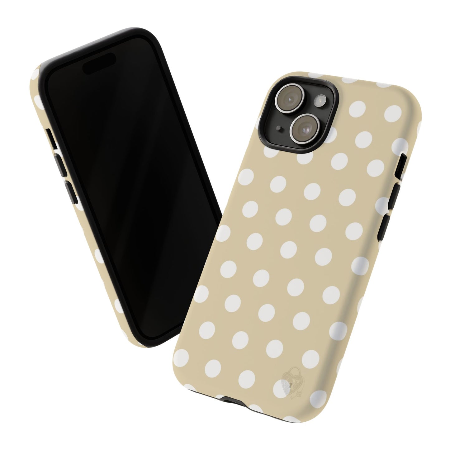 The Polka Dot Case (Beige)