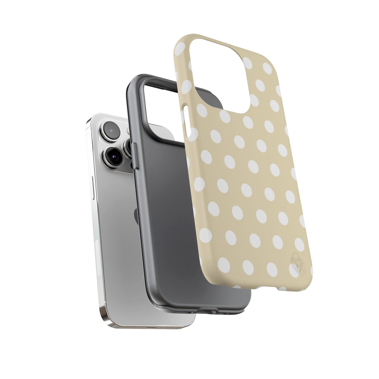 The Polka Dot Case (Beige)
