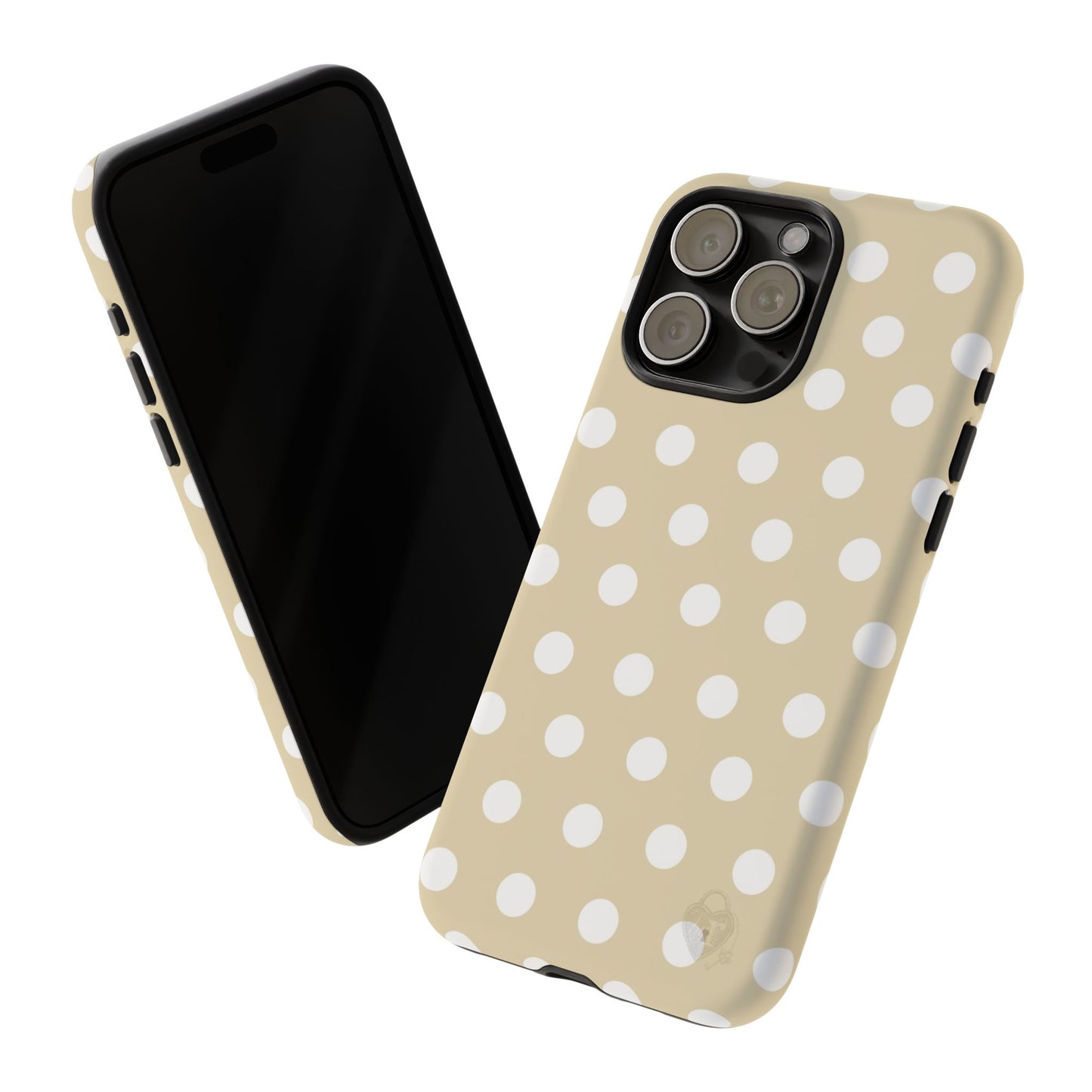 The Polka Dot Case (Beige)