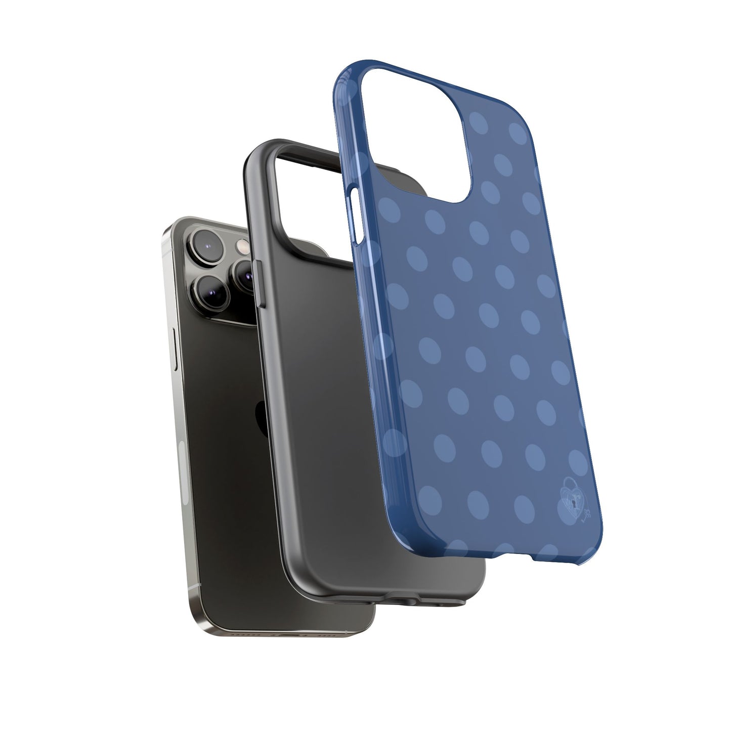 The Polka Dot Case (Blue)