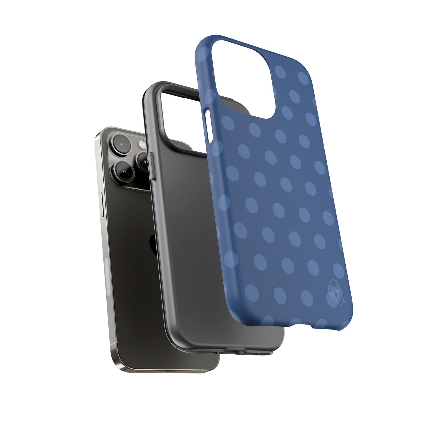 The Polka Dot Case (Blue)