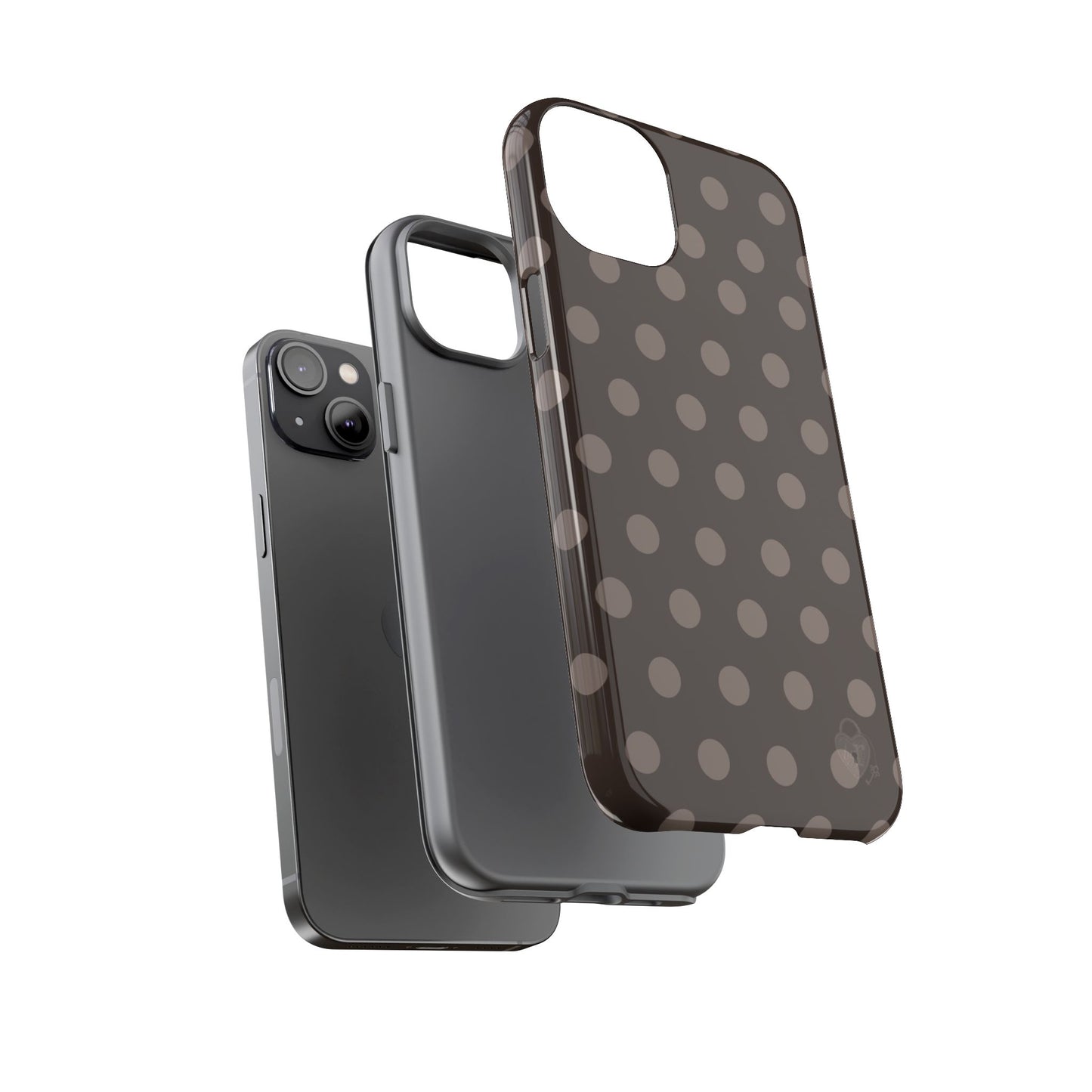 The Polka Dot Case (Brown)