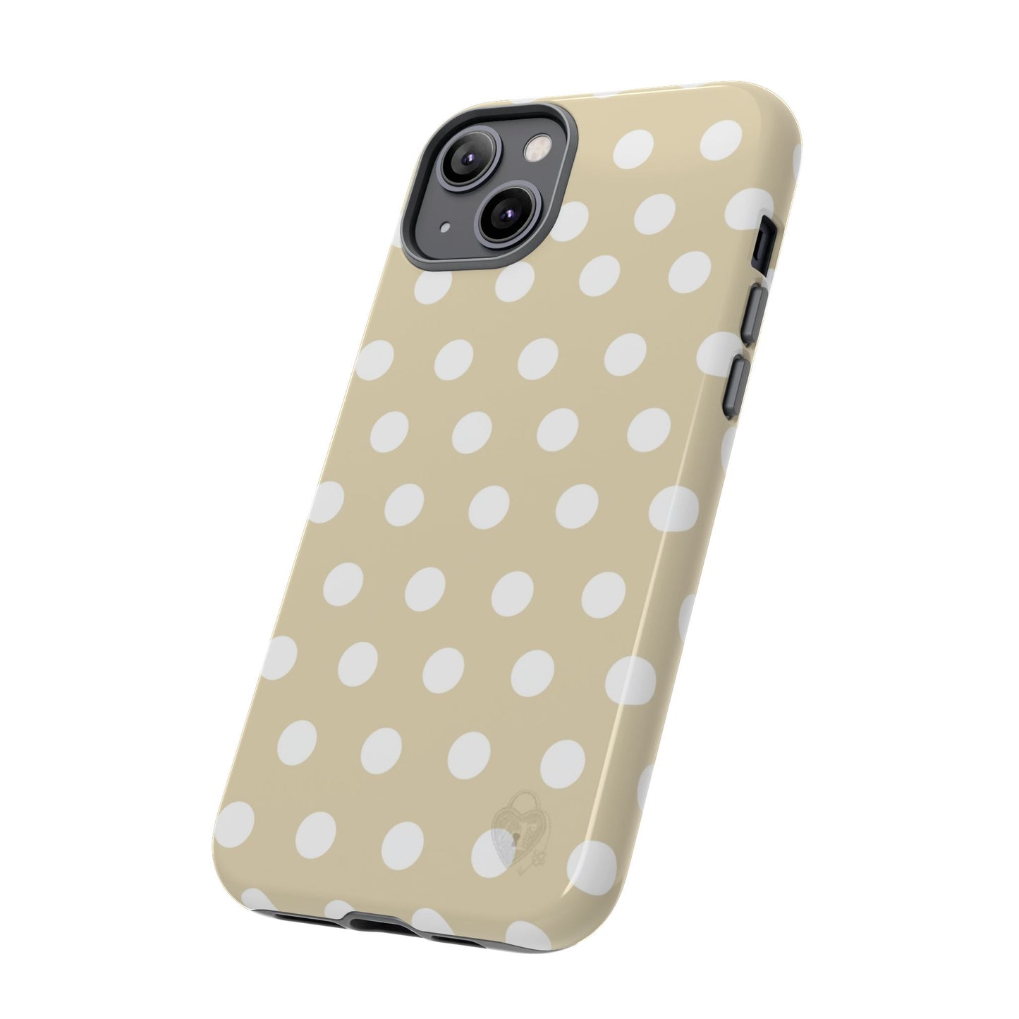 The Polka Dot Case (Beige)