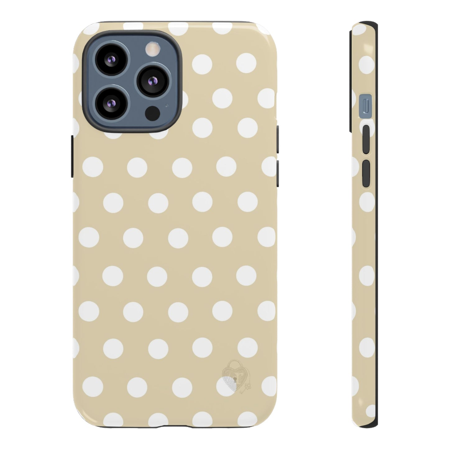 The Polka Dot Case (Beige)