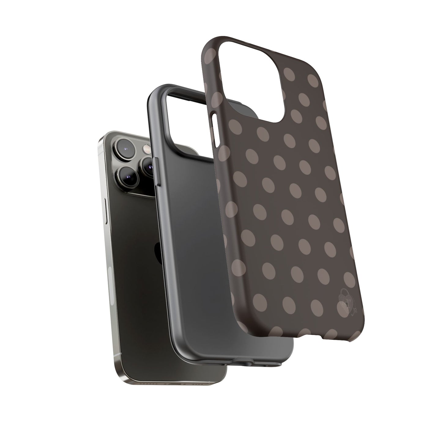 The Polka Dot Case (Brown)