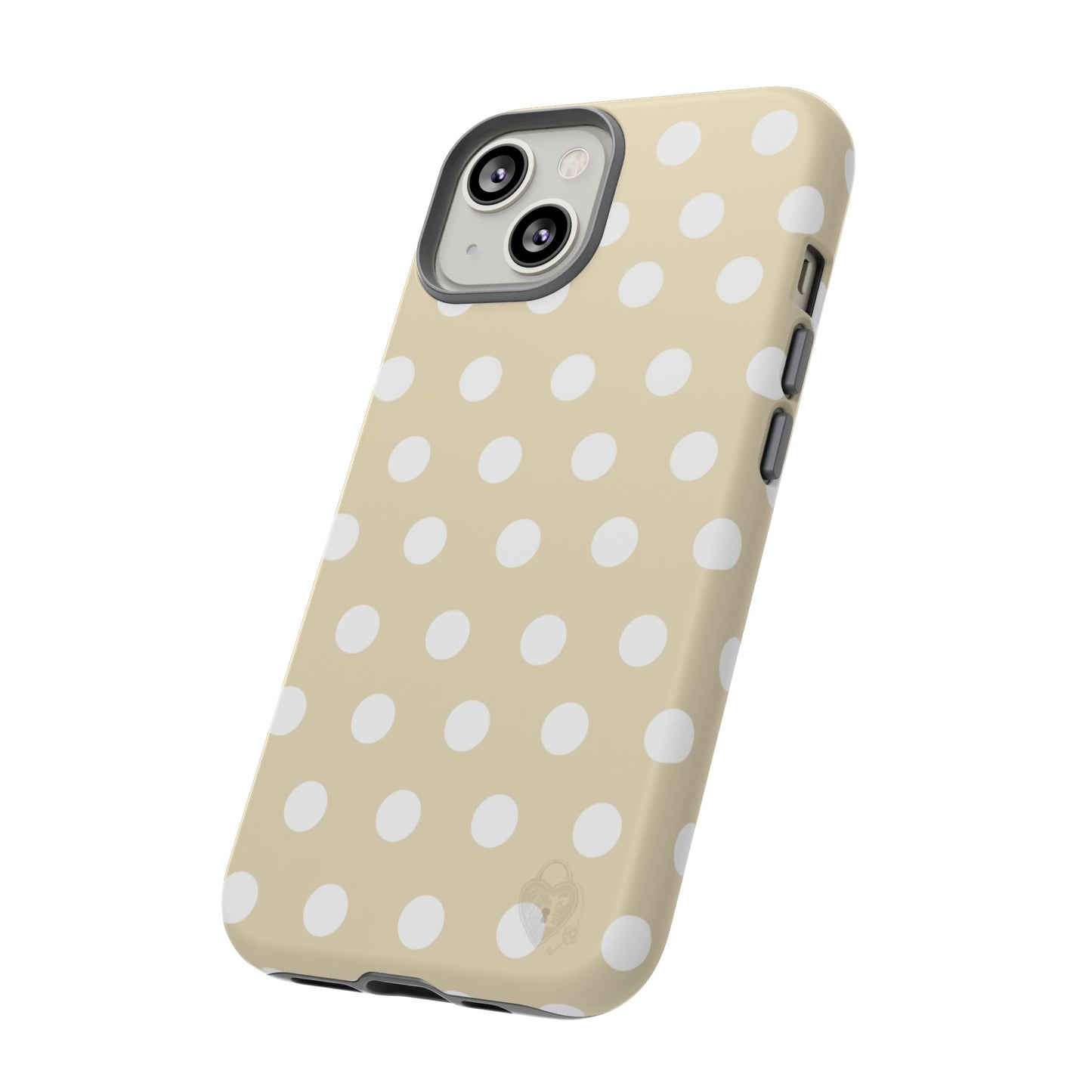 The Polka Dot Case (Beige)