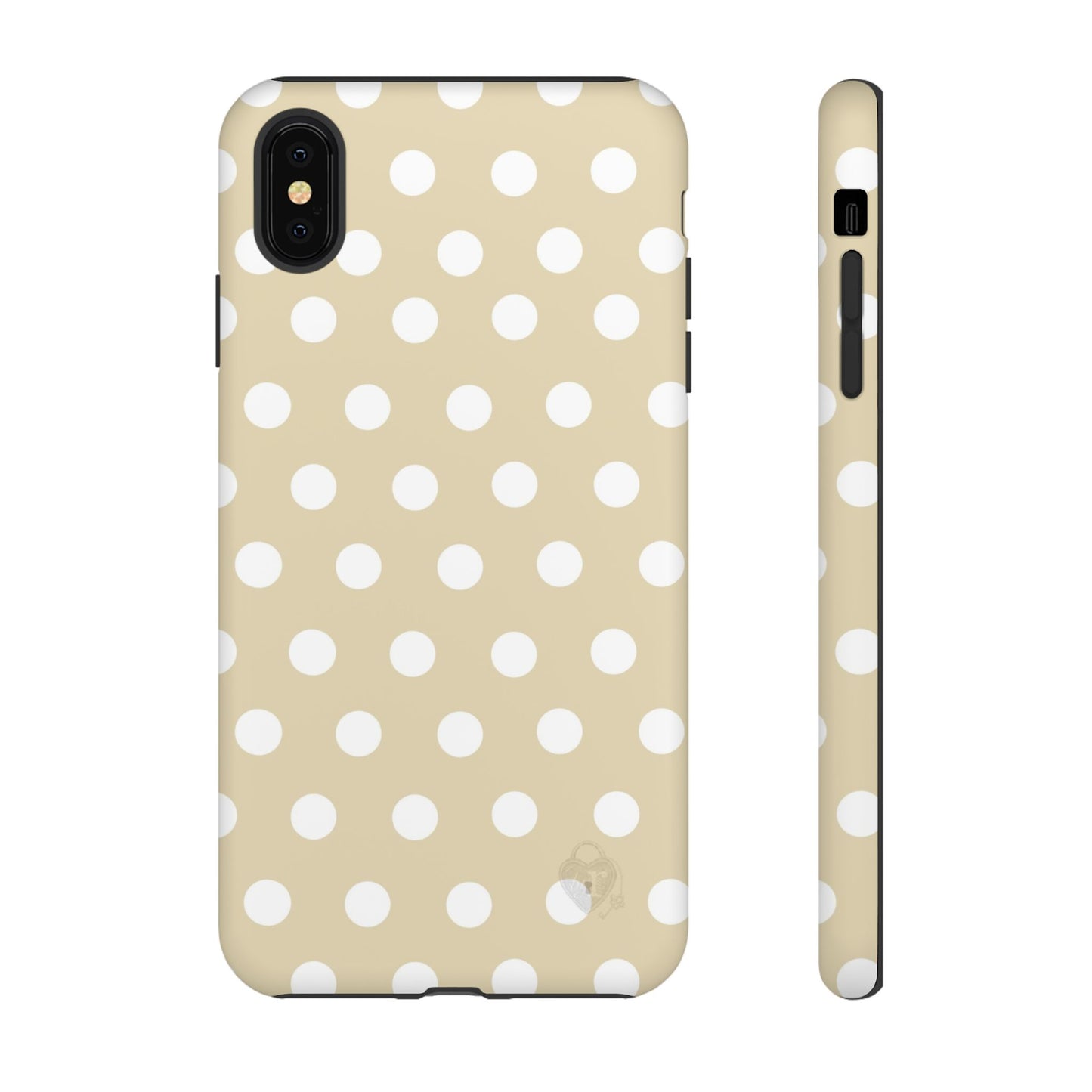 The Polka Dot Case (Beige)