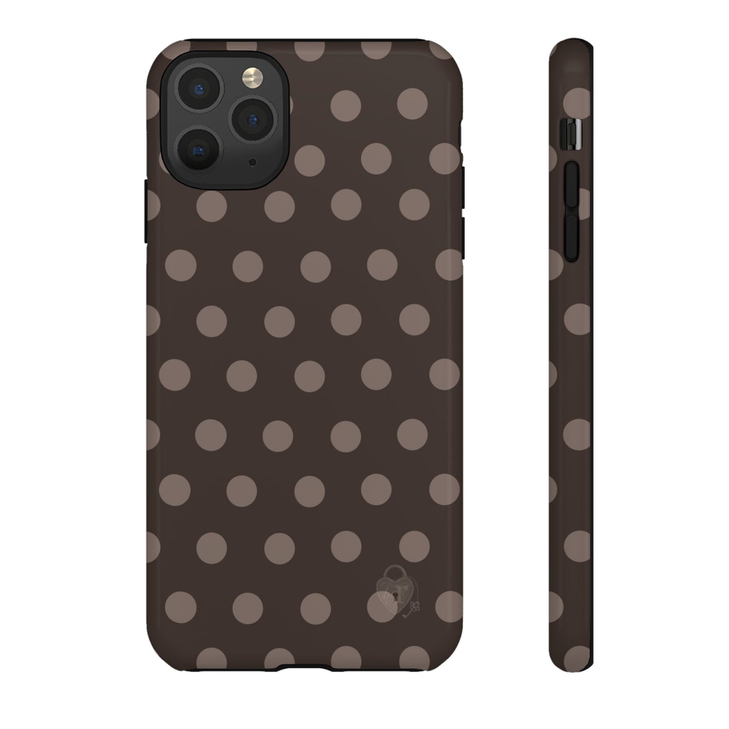 The Polka Dot Case (Brown)